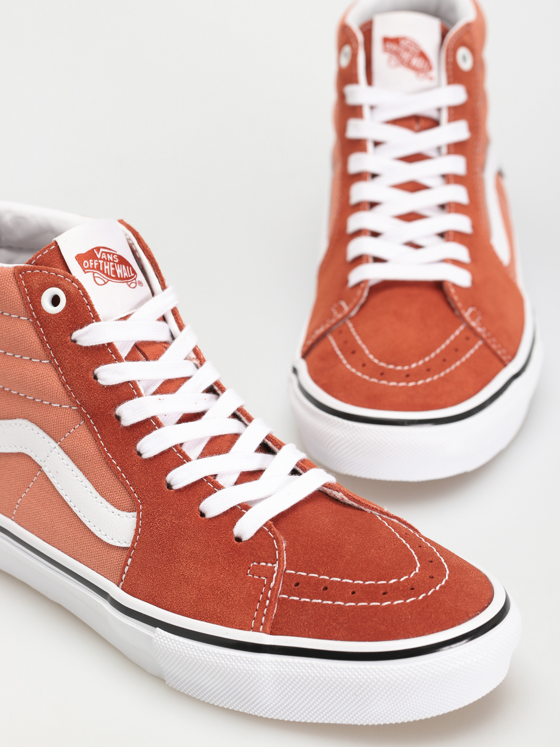 Vans Skate Sk8 Hi Cipők (burnt ochre)