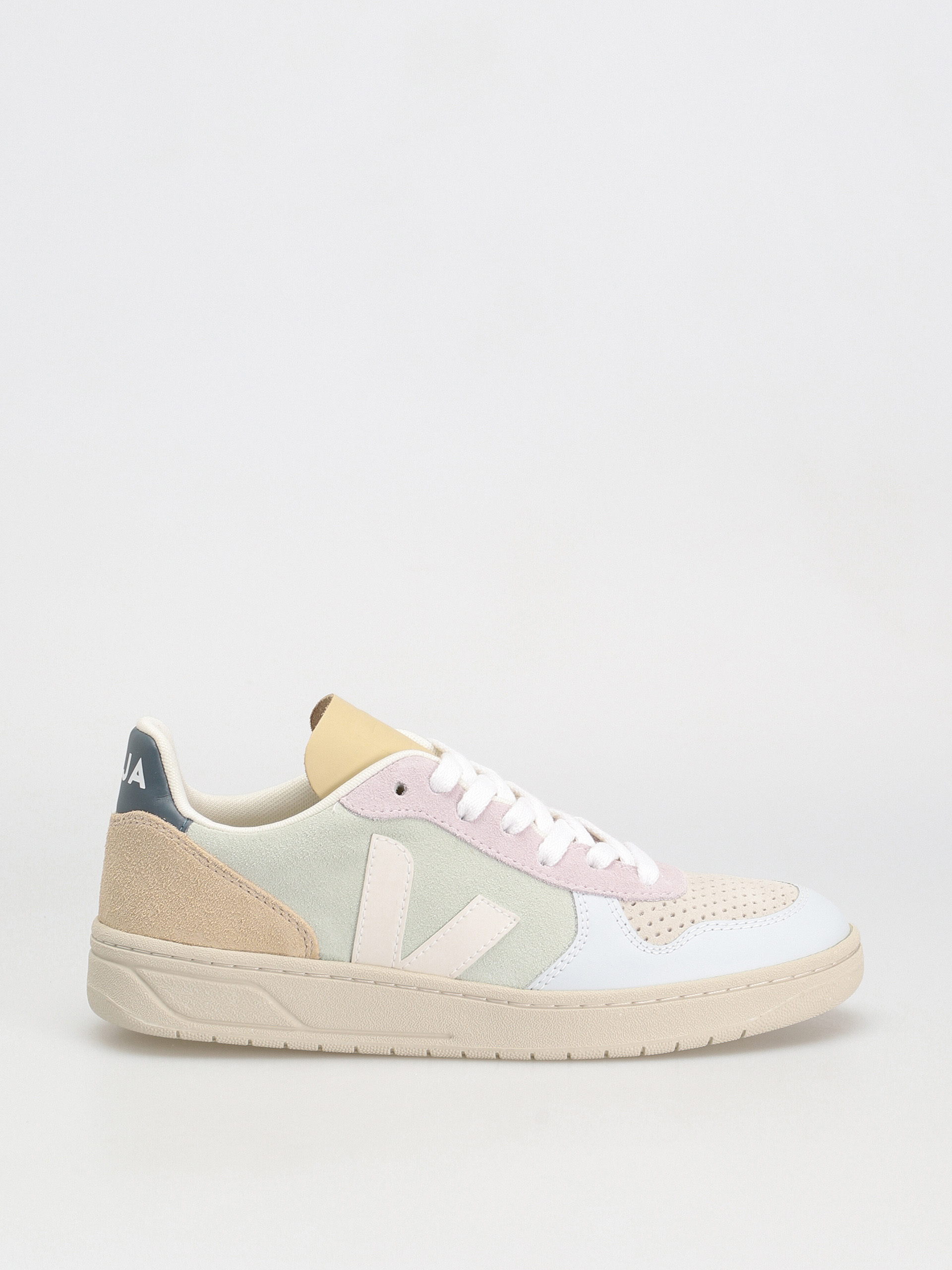 Veja V-10 Cipők Wmn (jade white multico)