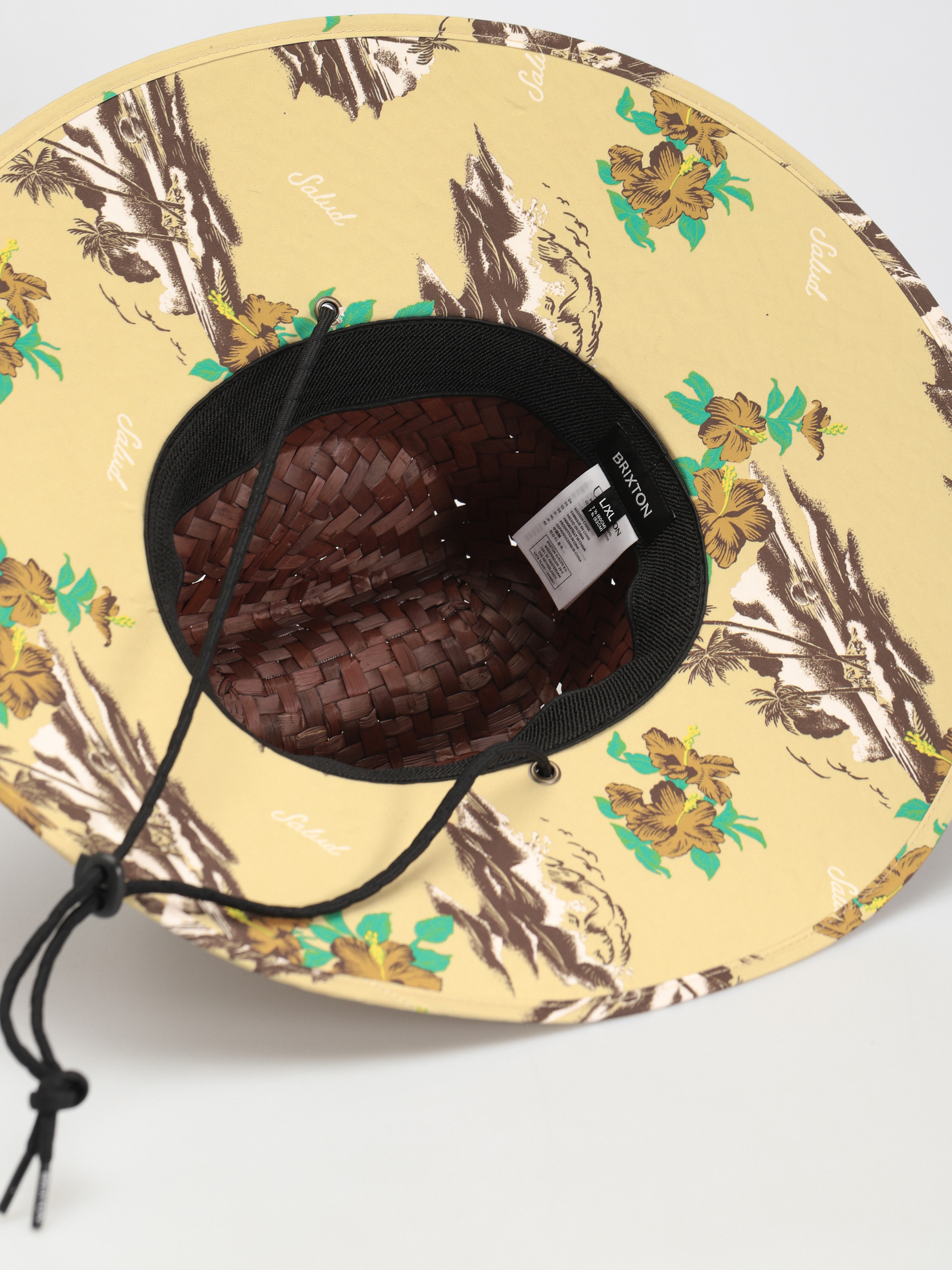 Brixton Alpha Square Sun Kalap (dark earth/straw)