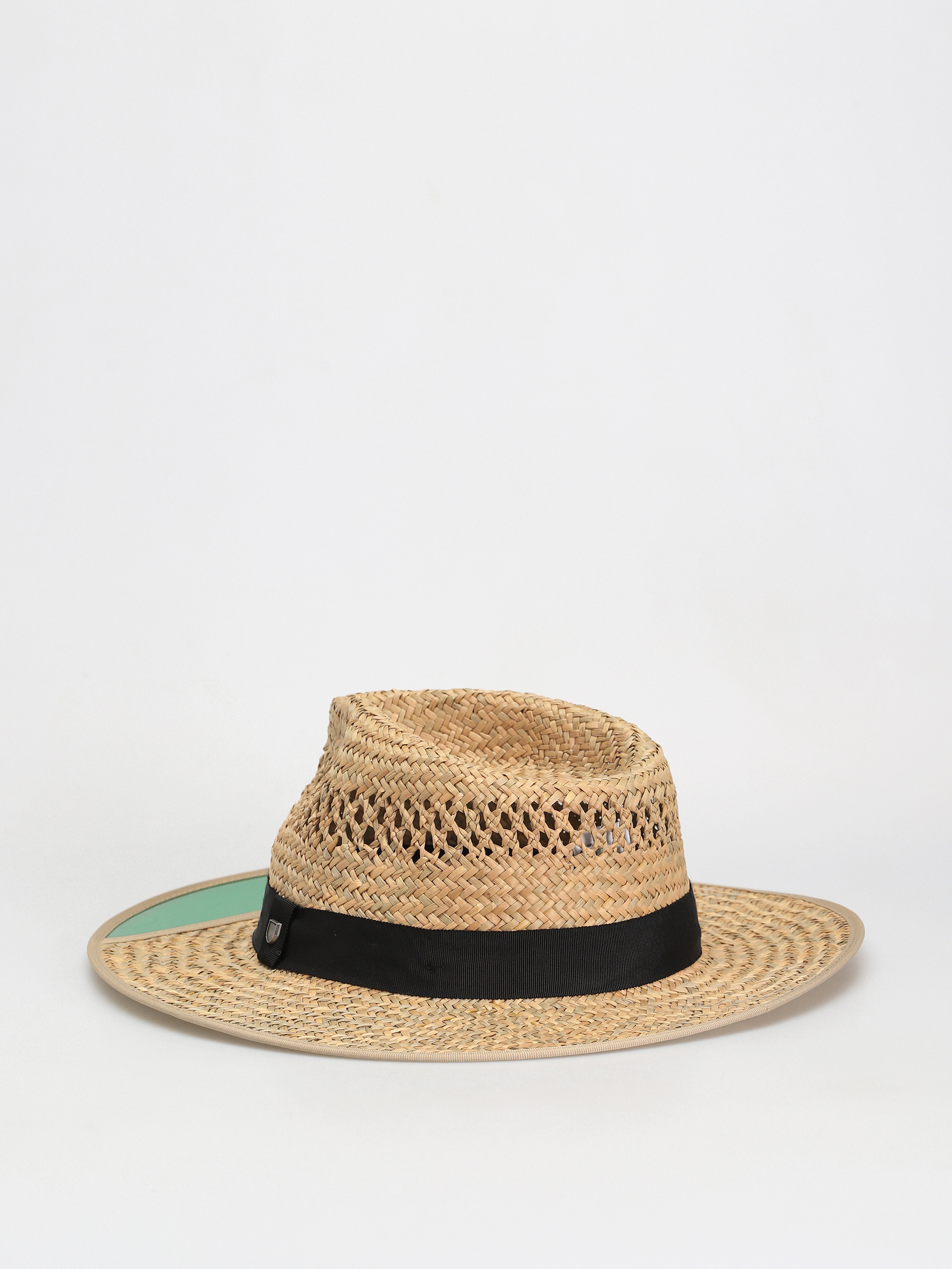Brixton Hunter Straw Fedora Kalap (tan)