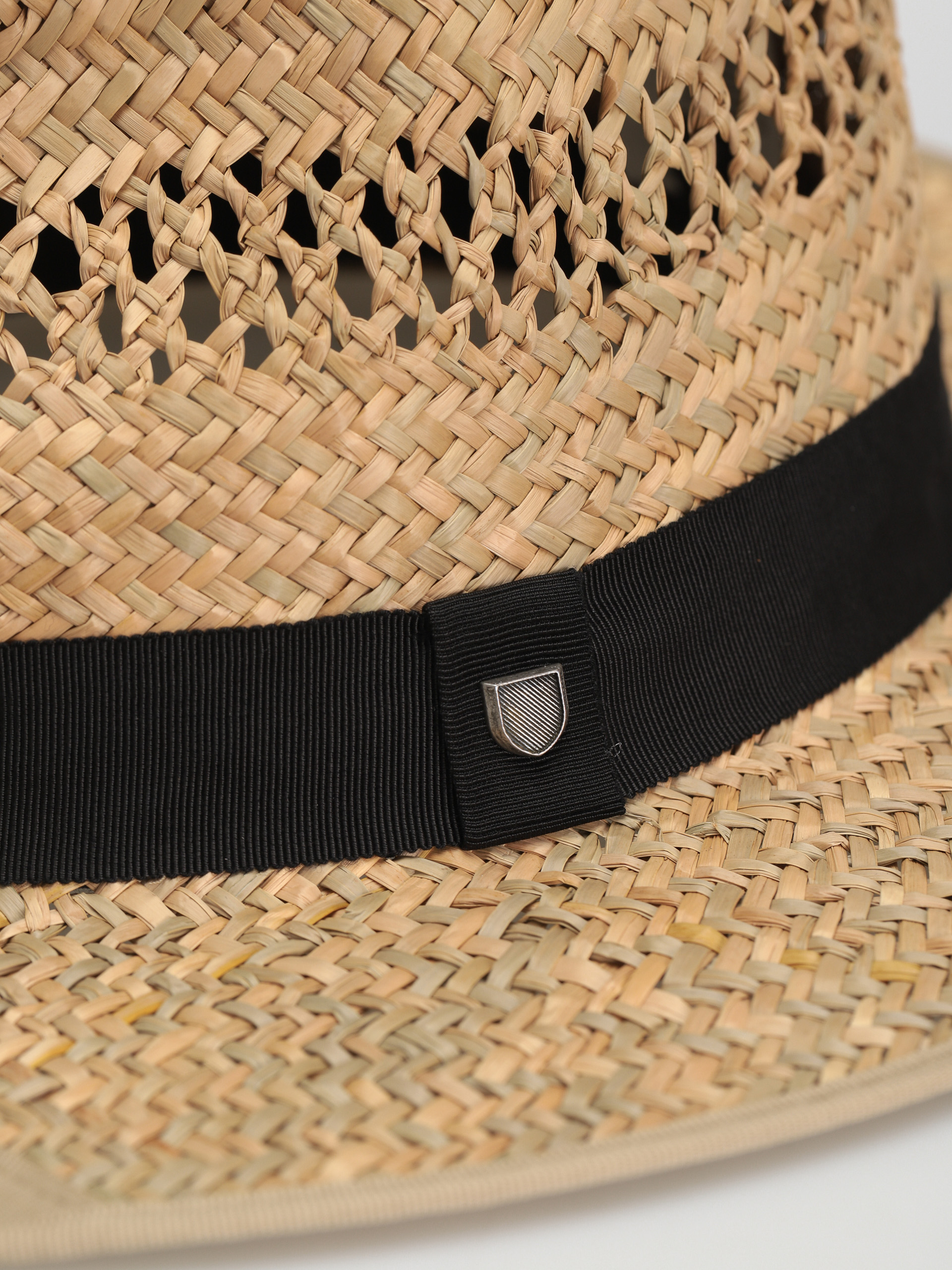 Brixton Hunter Straw Fedora Kalap (tan)