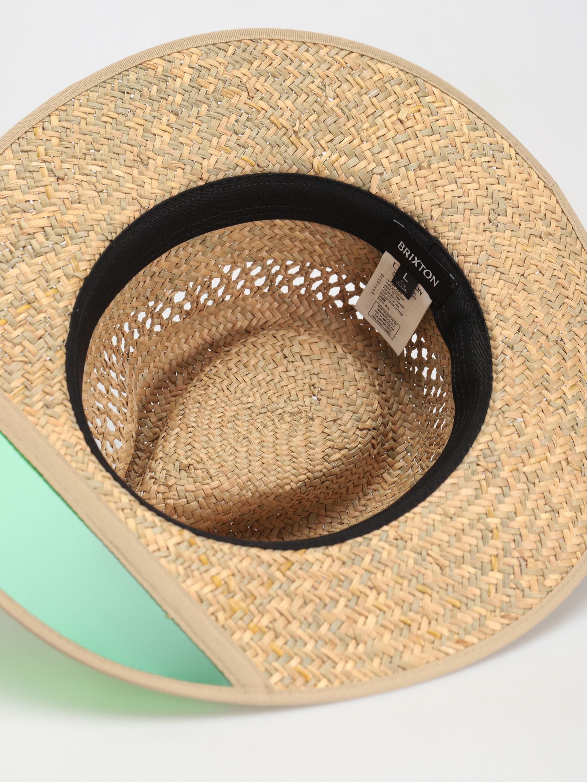 Brixton Hunter Straw Fedora Kalap (tan)