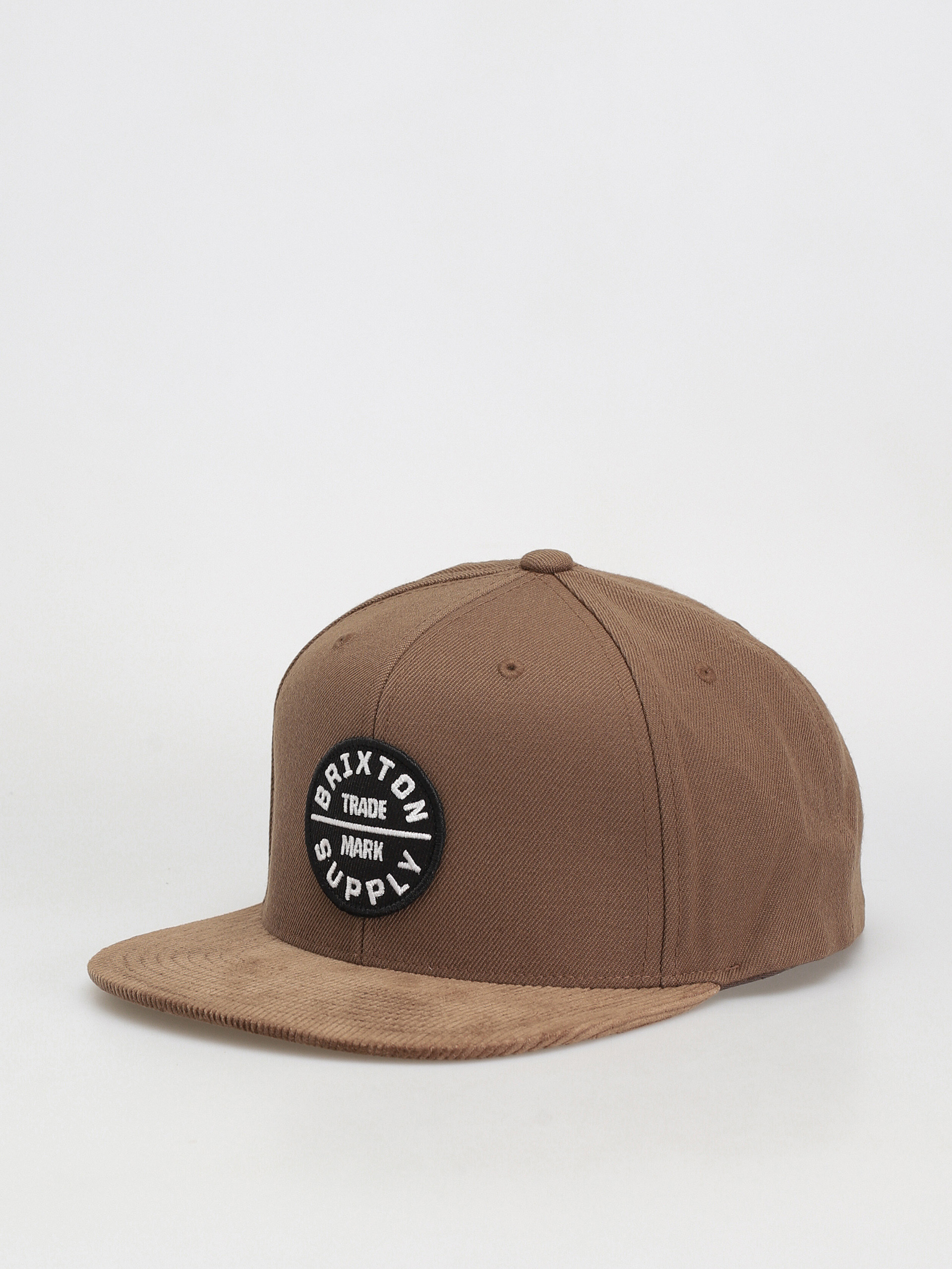 Brixton Oath III Snapback Baseball sapka (dark earth/dark earth)