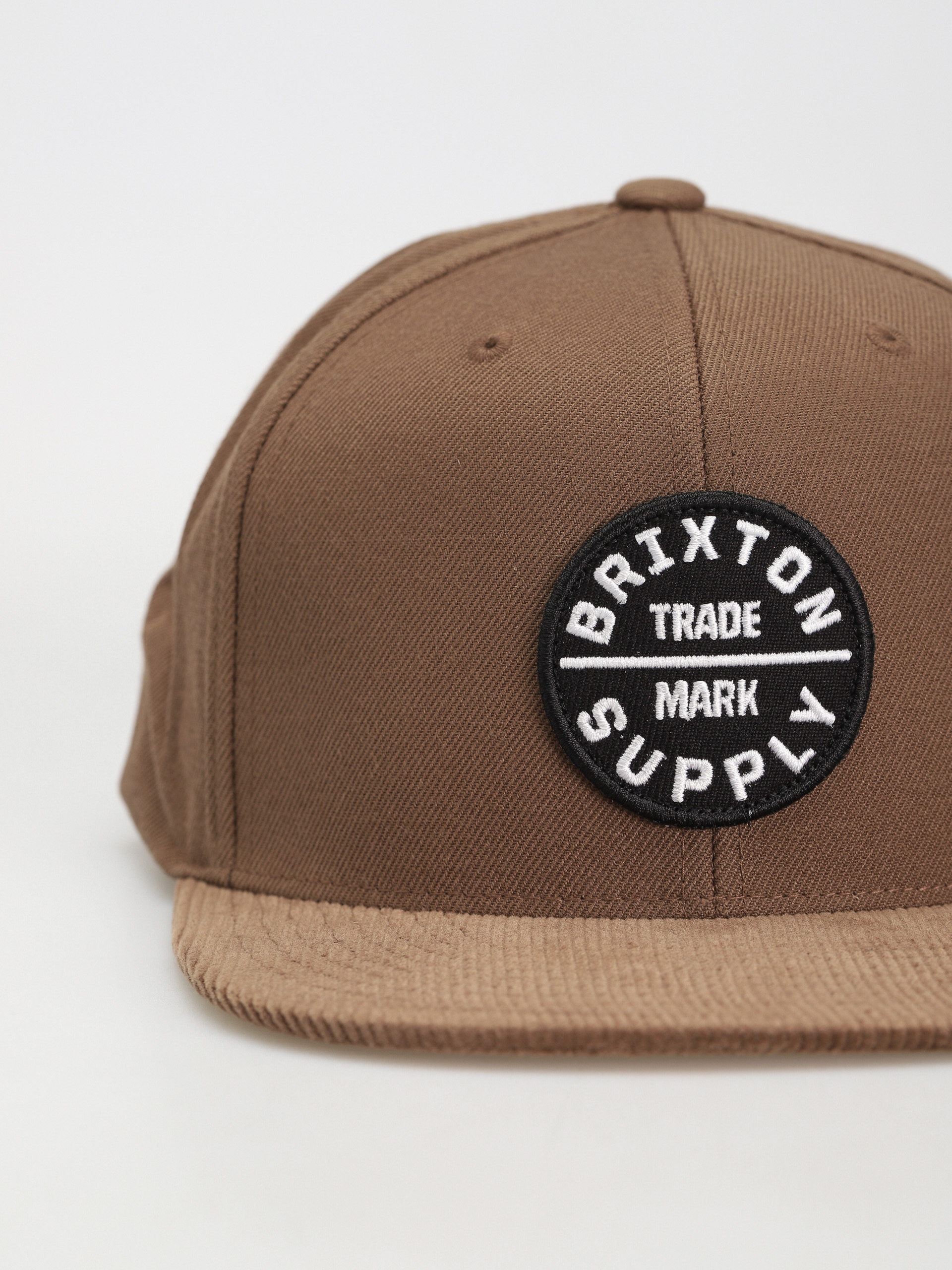 Brixton Oath III Snapback Baseball sapka (dark earth/dark earth)