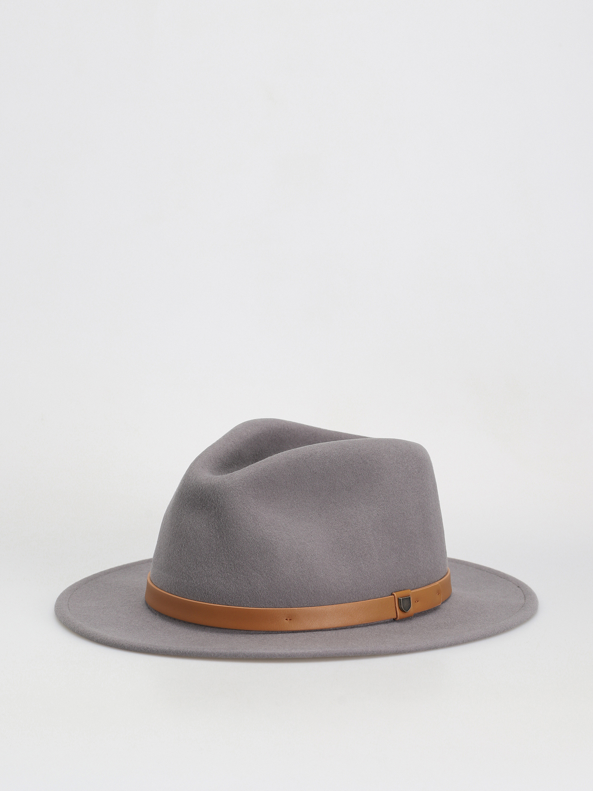 Brixton Messer Fedora Kalap (grey/light brown)