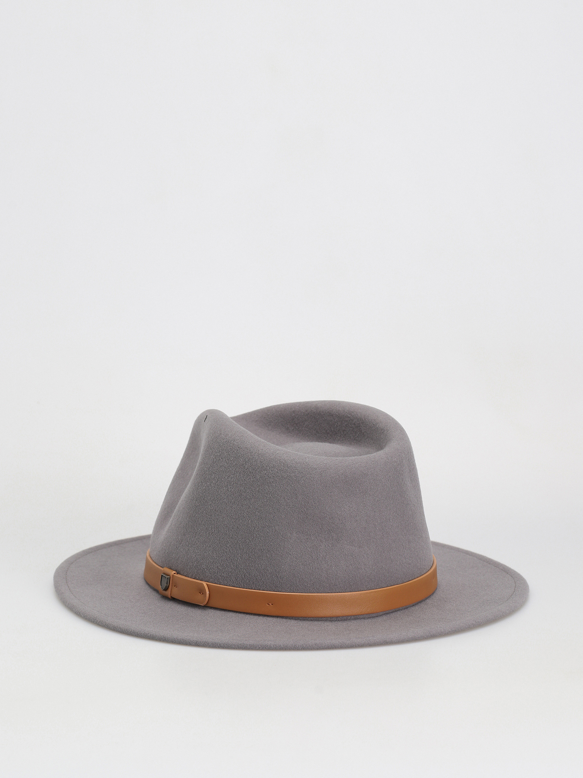 Brixton Messer Fedora Kalap (grey/light brown)