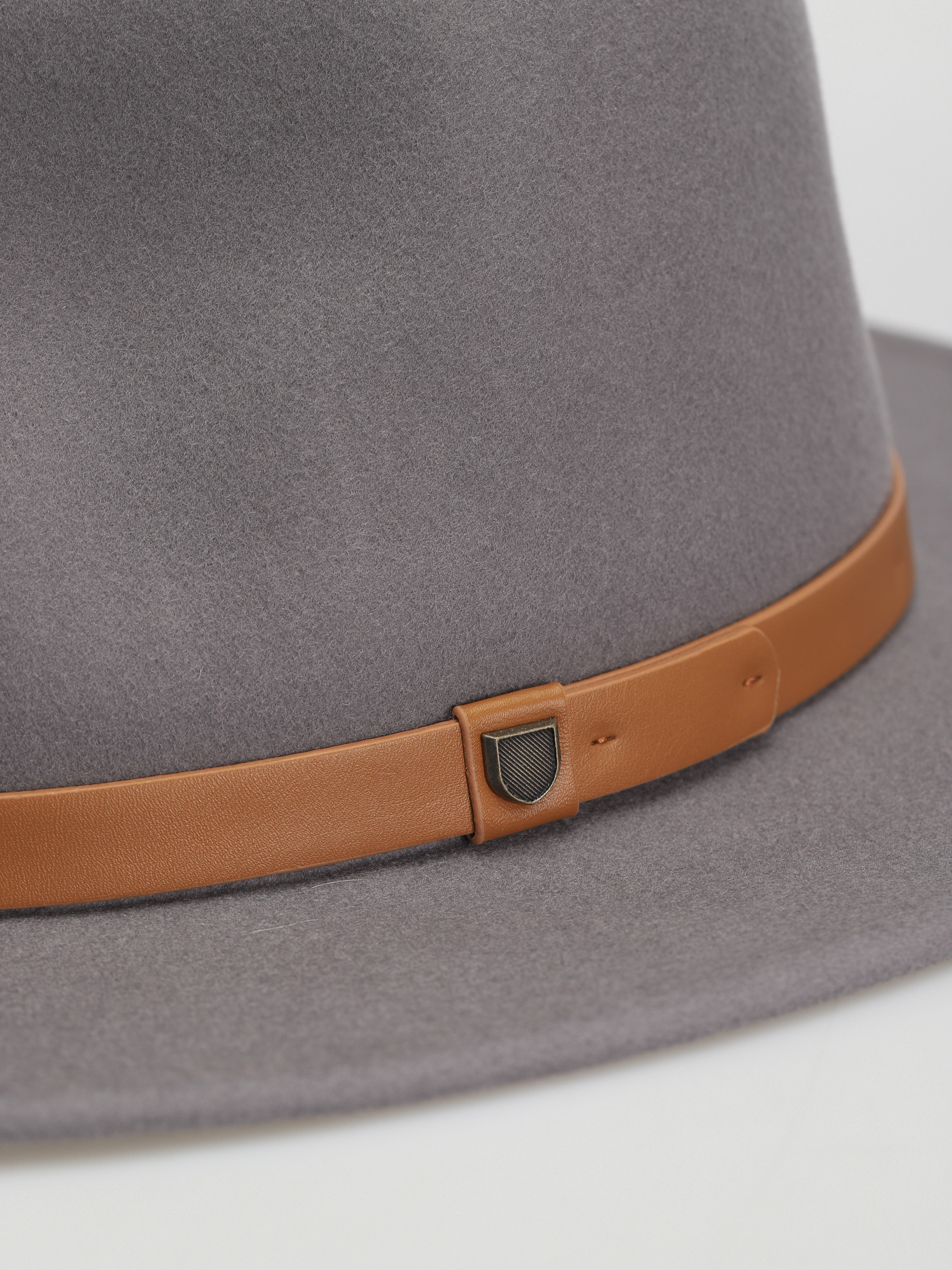 Brixton Messer Fedora Kalap (grey/light brown)