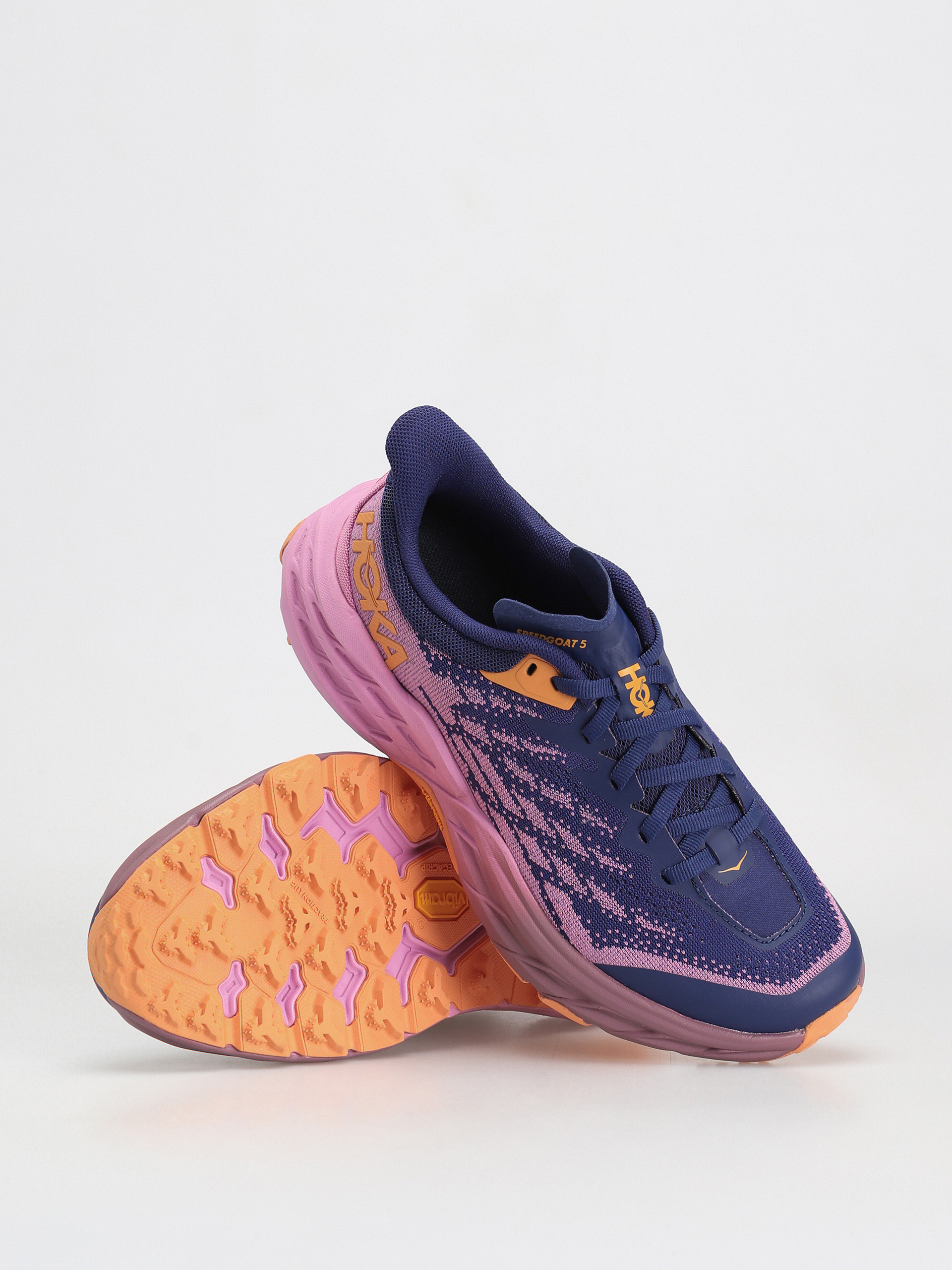 Hoka Speedgoat 5 Cipők Wmn (bellwether blue/cyclamen)