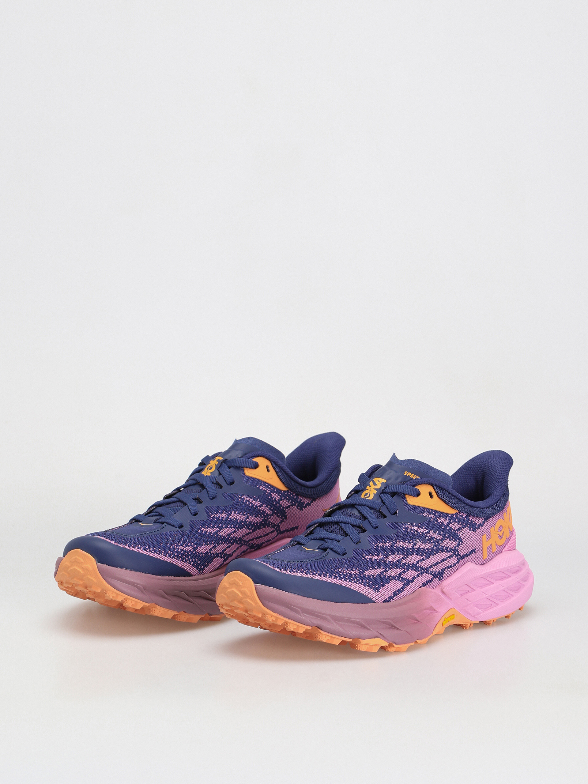 Hoka Speedgoat 5 Cipők Wmn (bellwether blue/cyclamen)