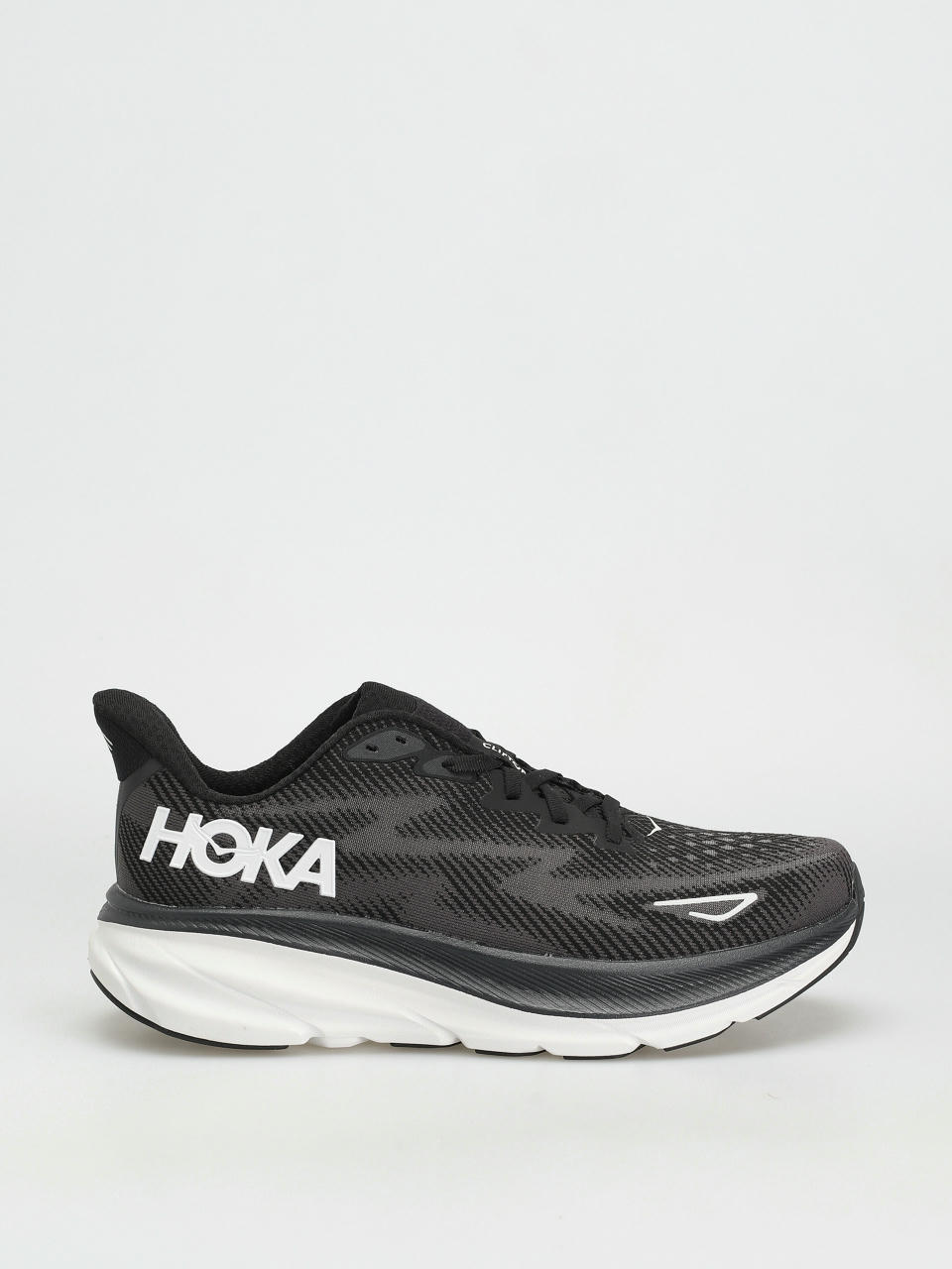 Hoka Clifton 9 Cipők (black/white)