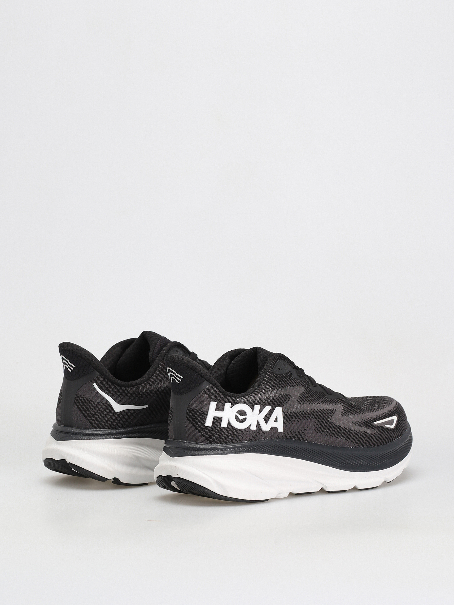 Hoka Clifton 9 Cipők (black/white)
