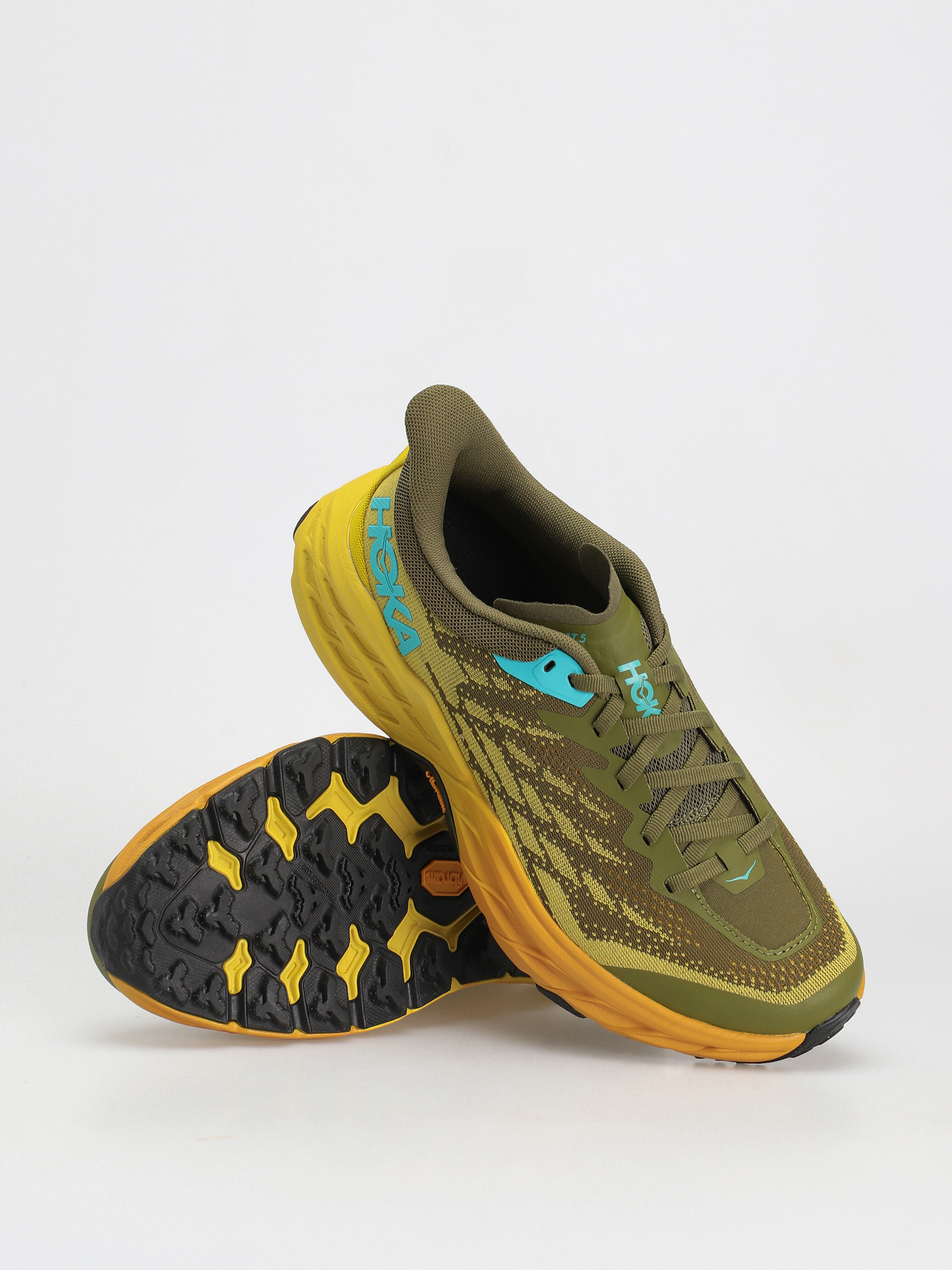 Hoka Speedgoat 5 Cipők (avocado/passion fruit)