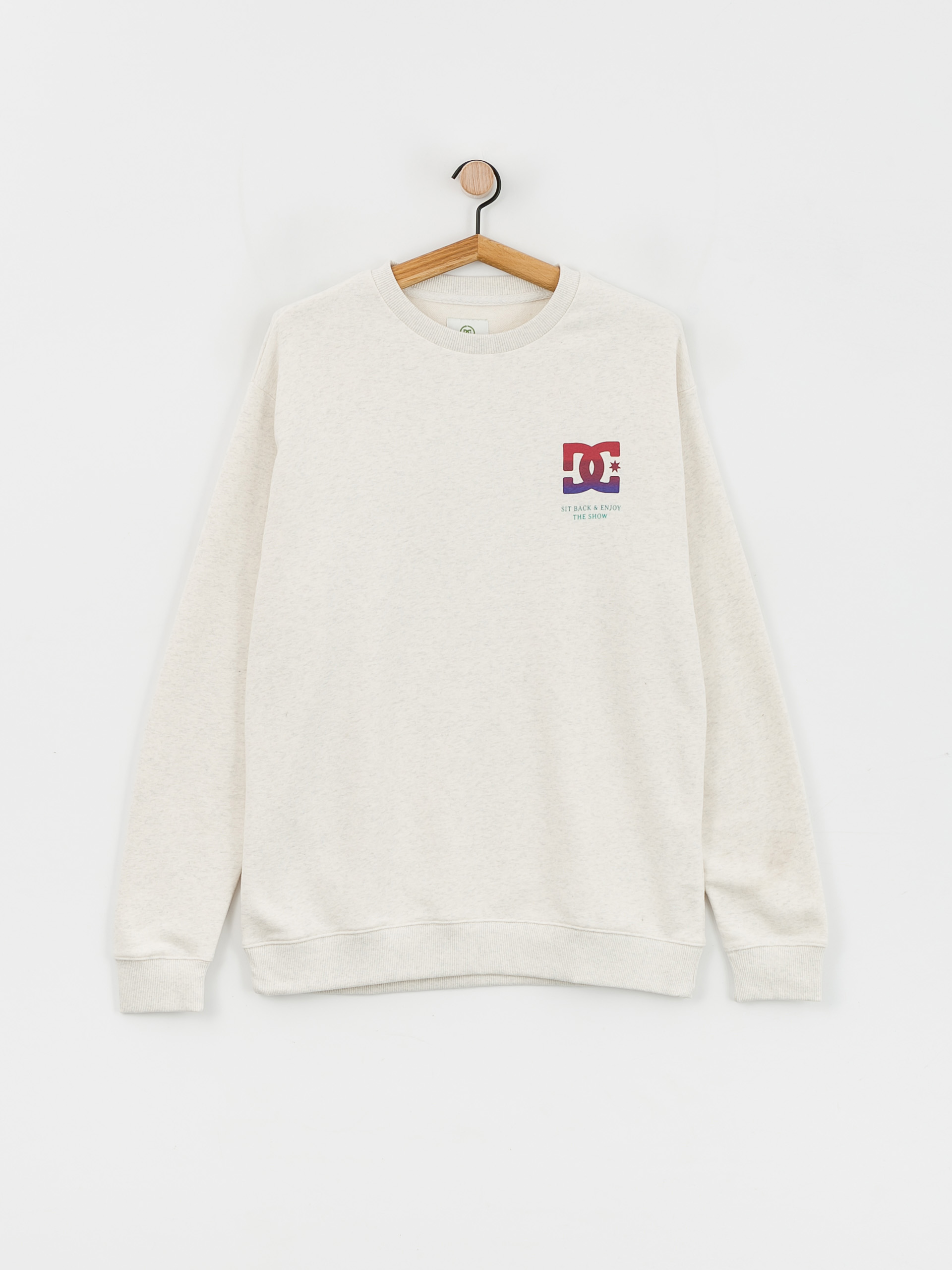 DC Kickback Pulóver (snow heather)