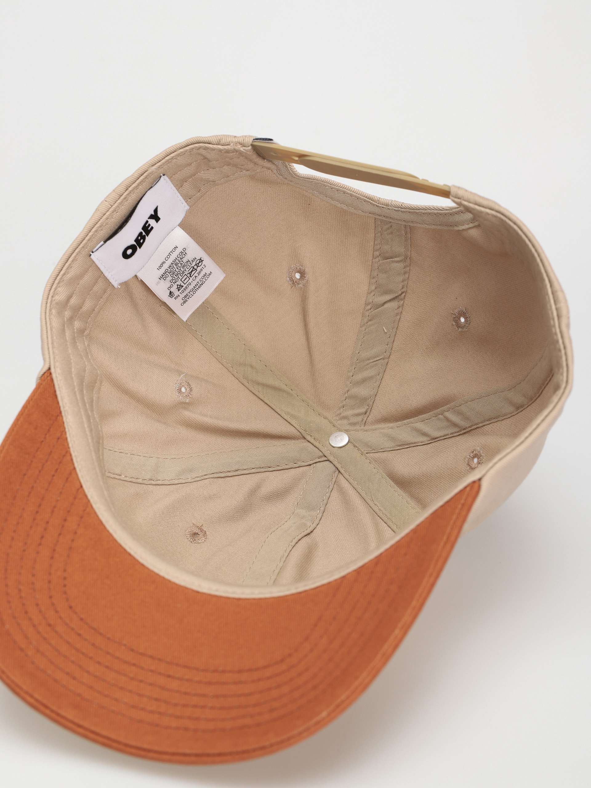 OBEY Benny Baseball sapka (light khaki multi)