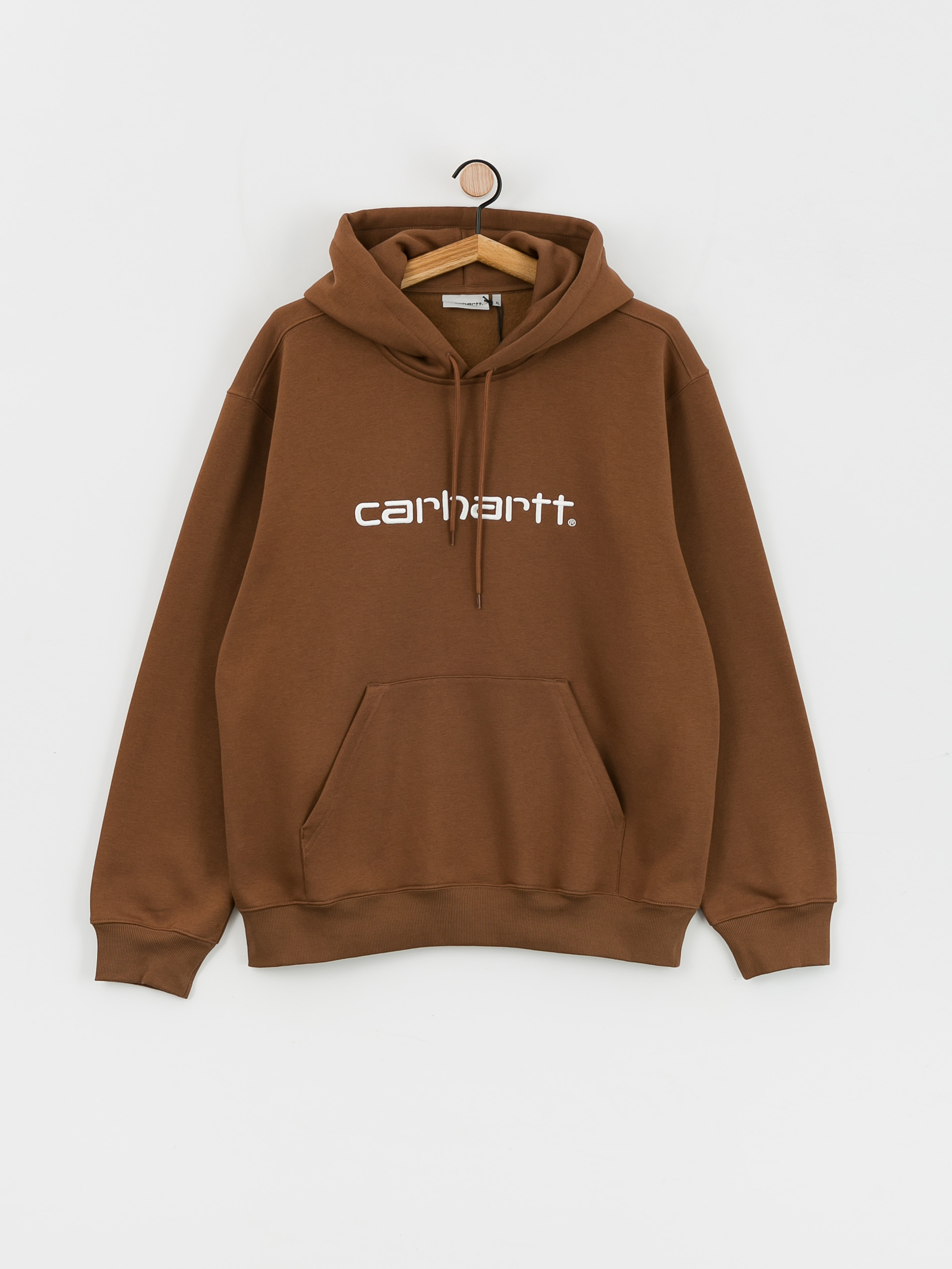 Carhartt WIP Carhartt HD Kapucnis pulóver (tamarind/white)
