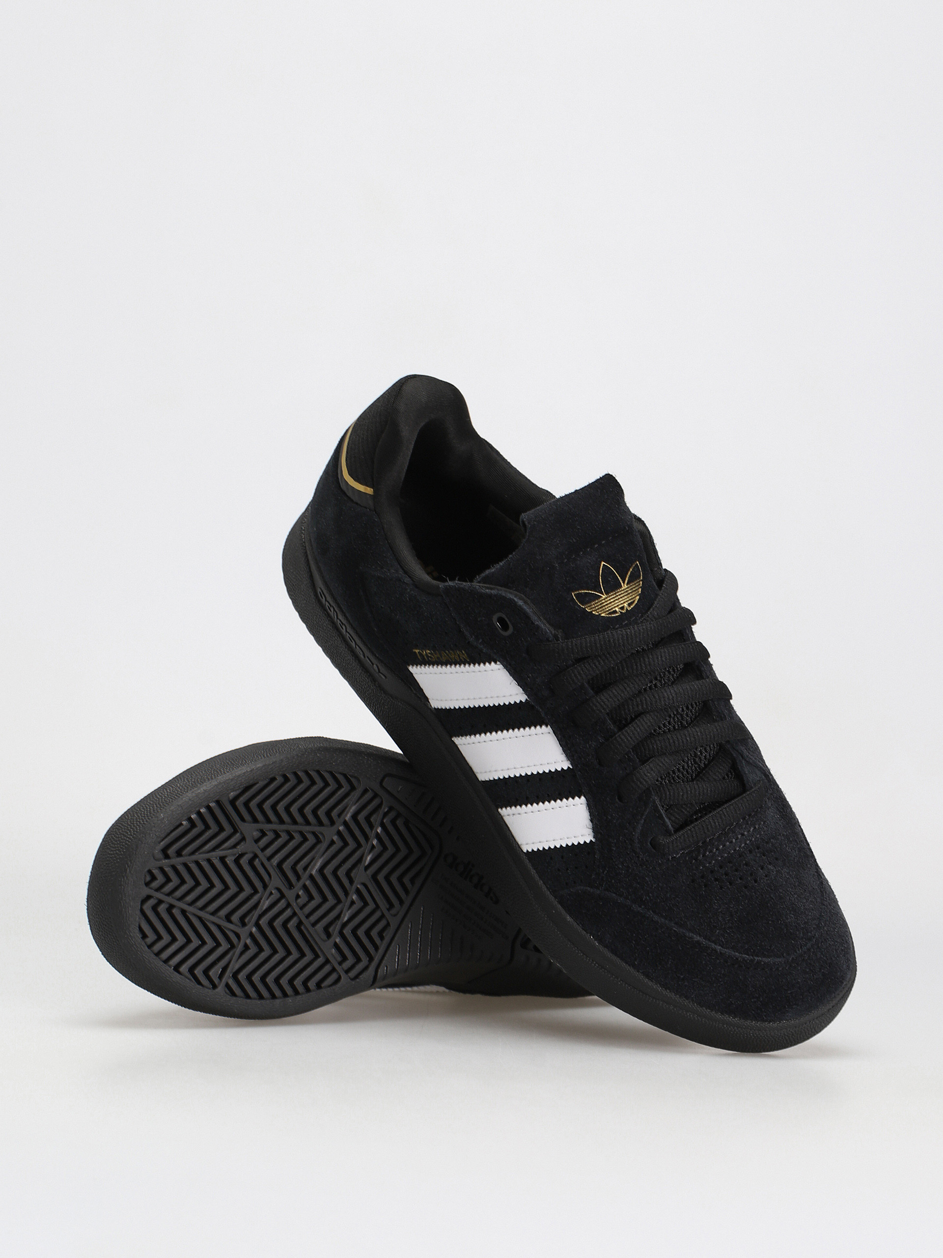 adidas Tyshawn Low Cipők (cblack/ftwwht/goldmt1)