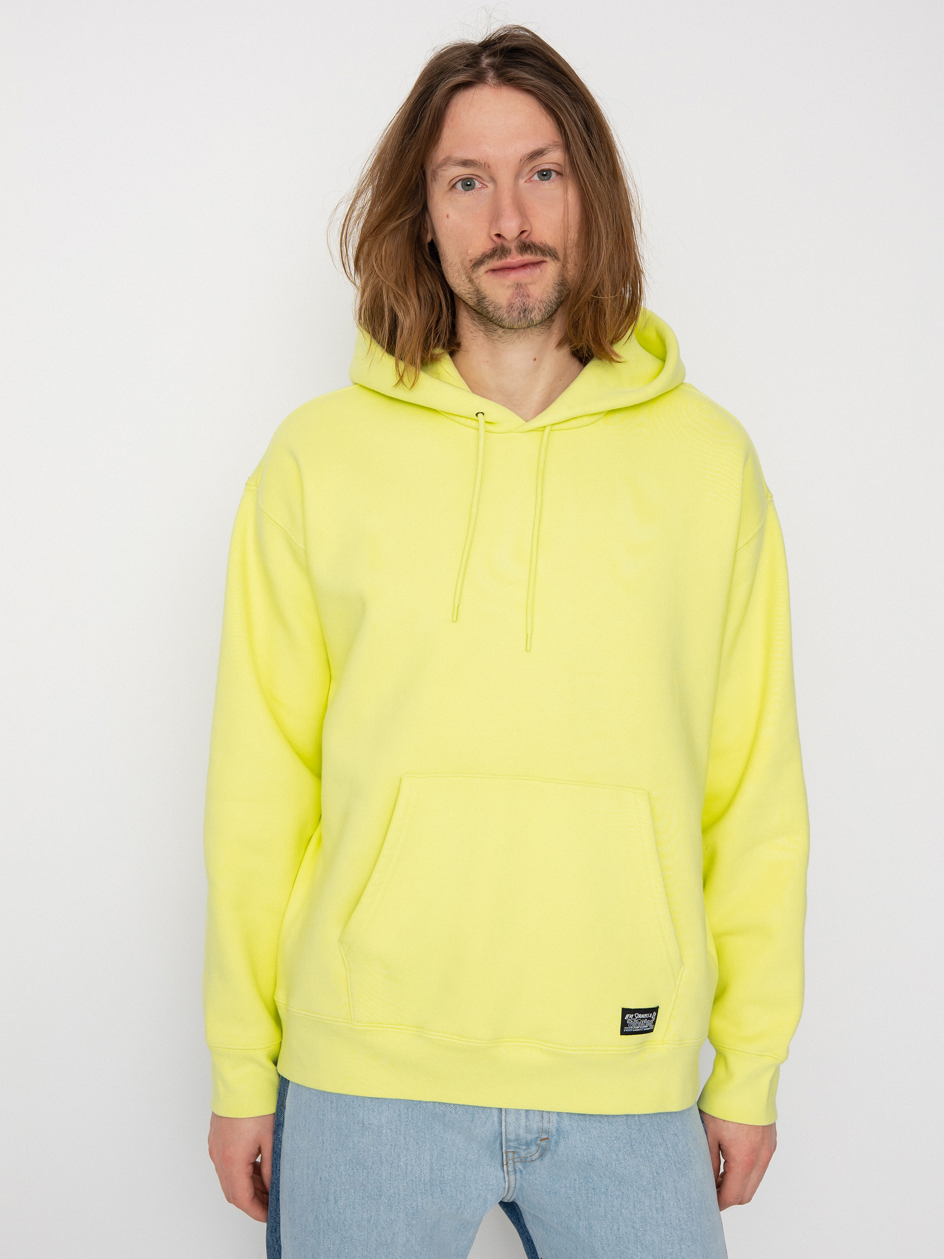 Levi's® Skate HD Kapucnis pulóver (sunny lime)