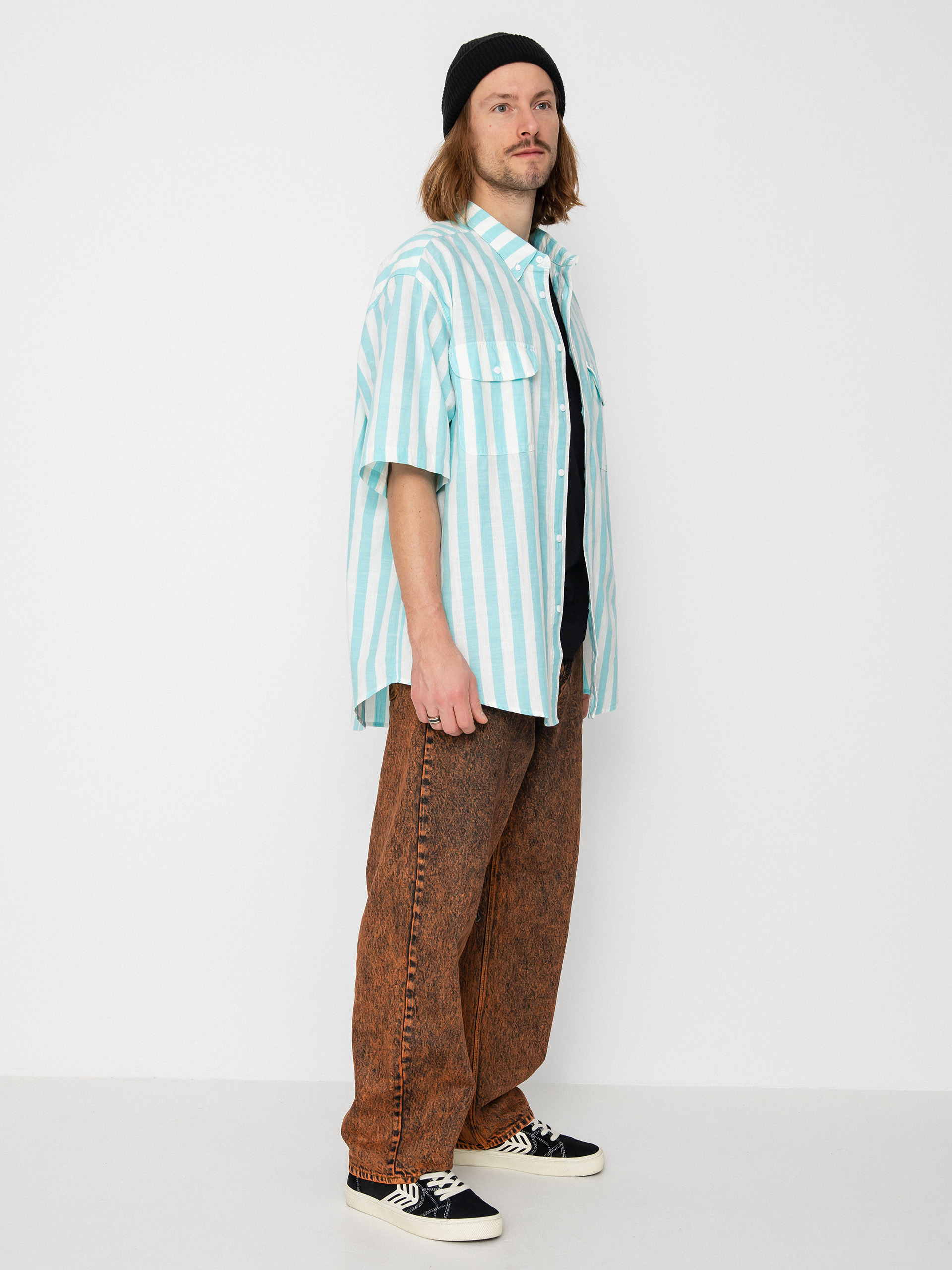 Levi's® Skate Woven 90S Ing (blue white stripe)