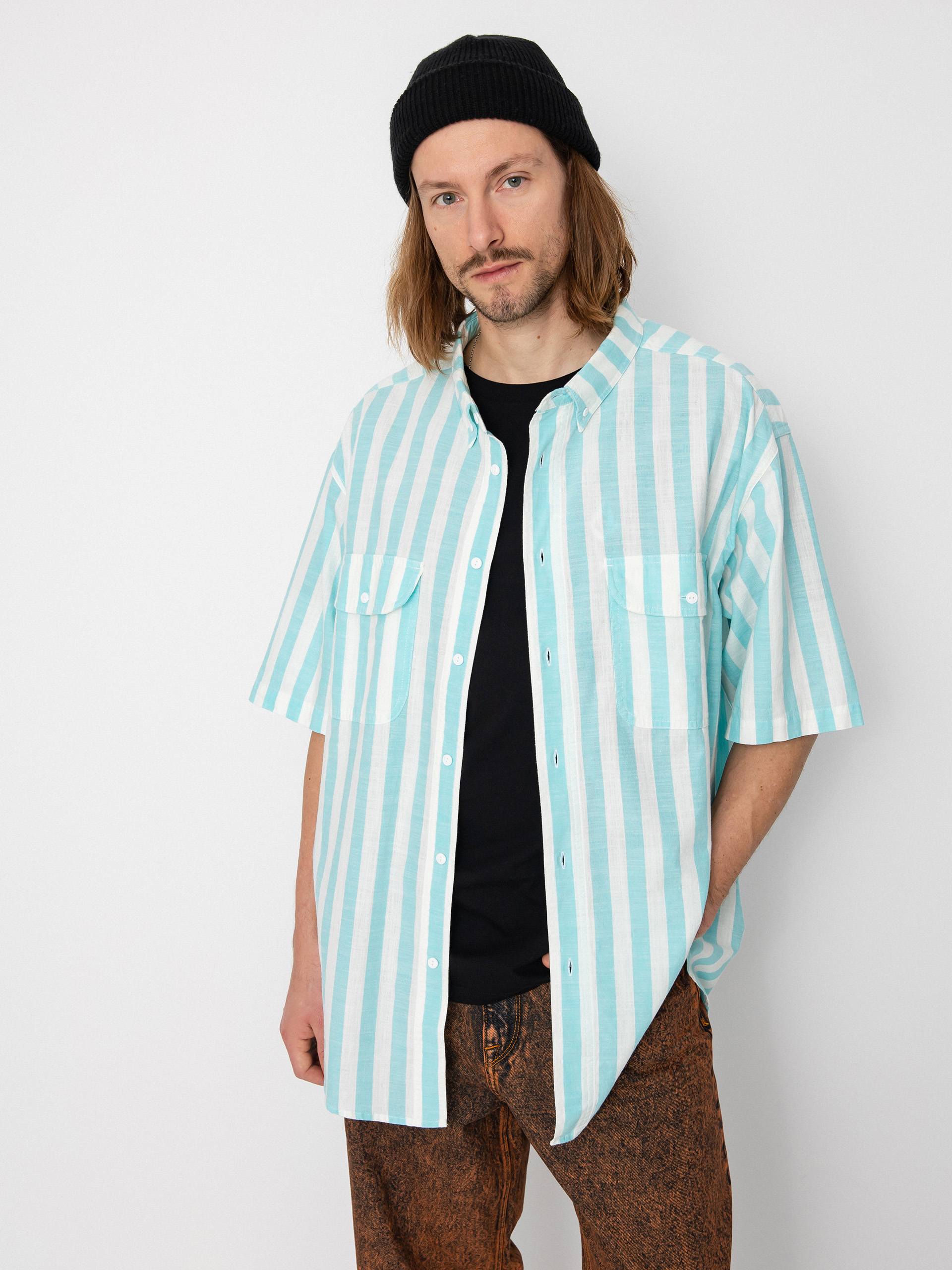 Levi's® Skate Woven 90S Ing (blue white stripe)