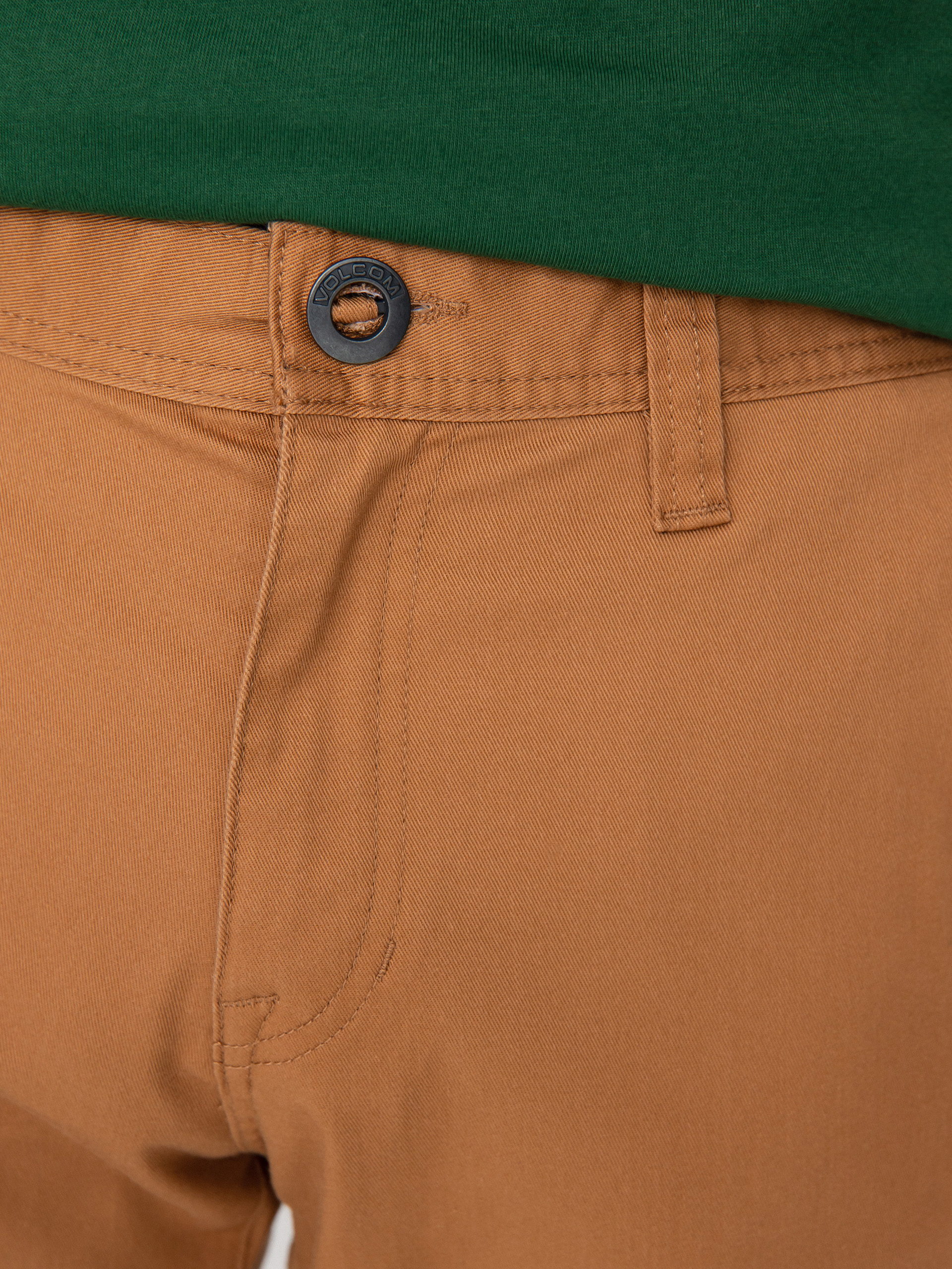 Volcom Frickin Modern Stret Kisnadrág (tobacco)