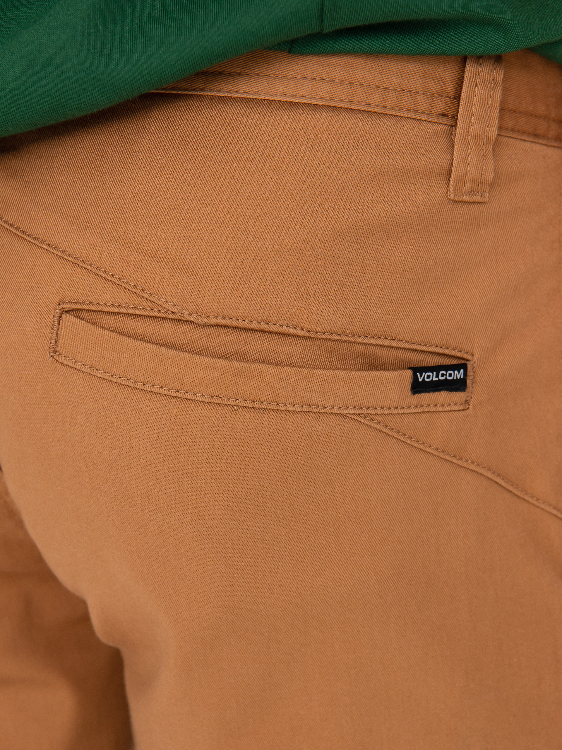 Volcom Frickin Modern Stret Kisnadrág (tobacco)