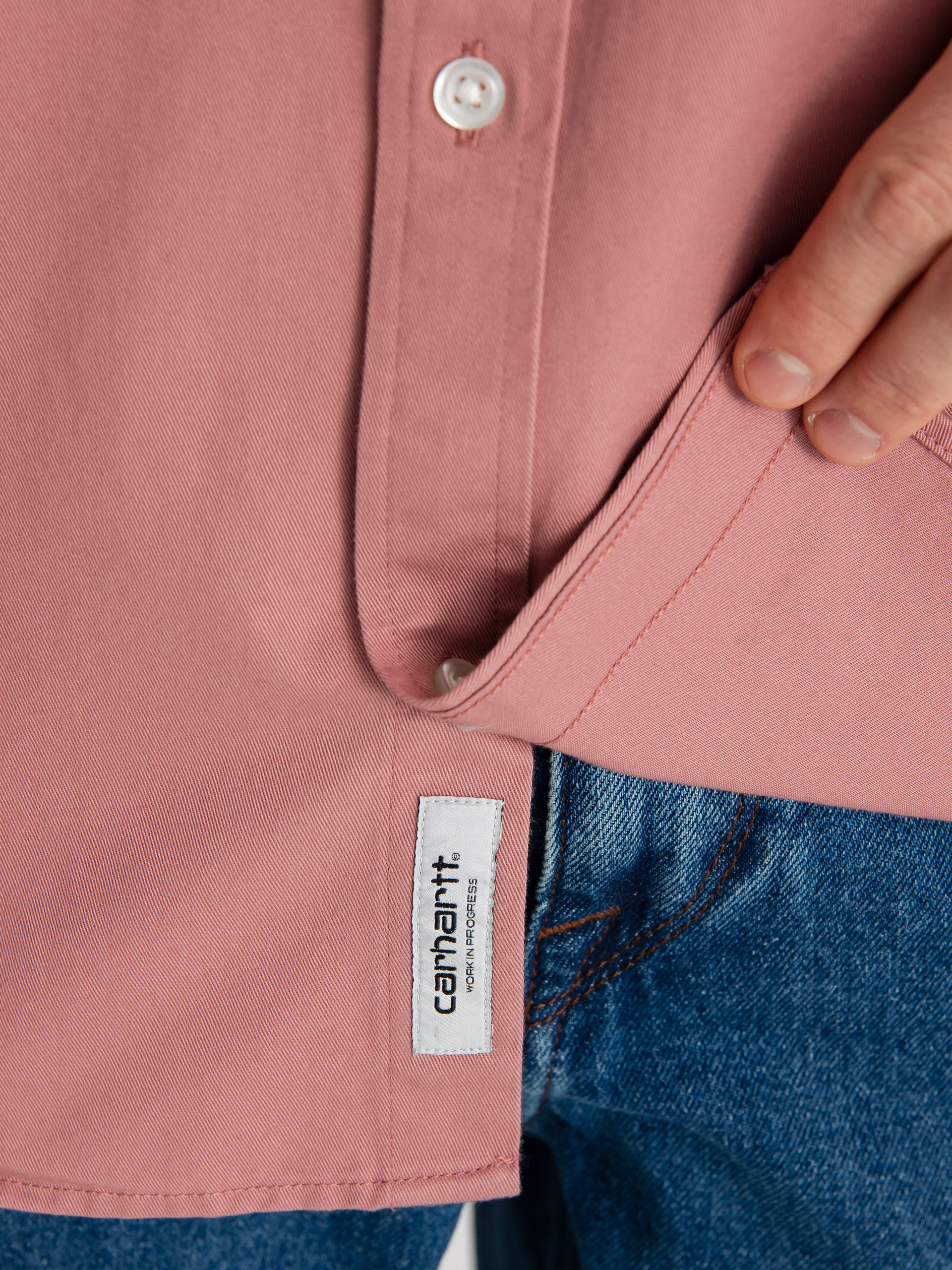 Carhartt WIP Madison Ing (dahlia/white)