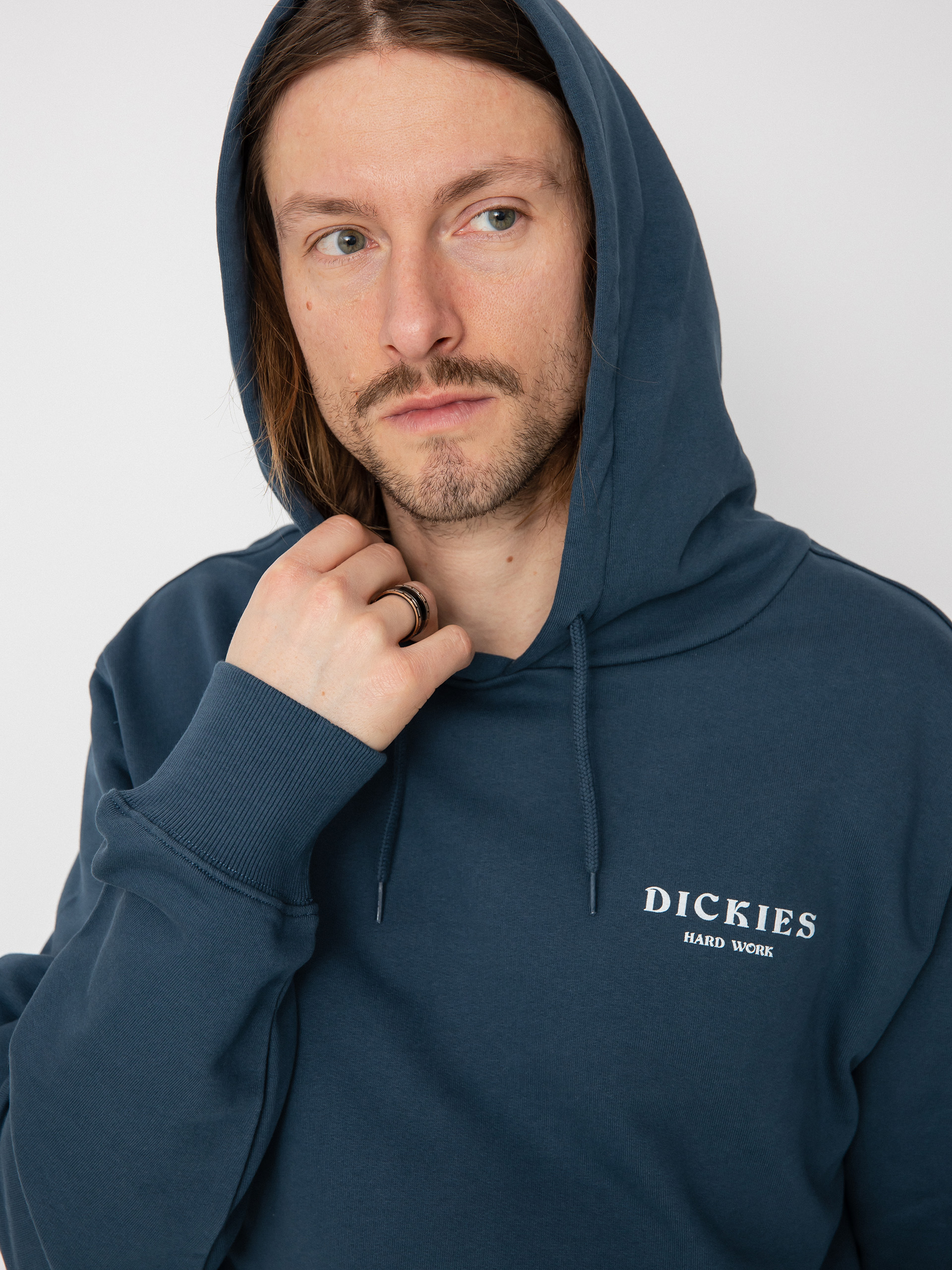 Dickies Oatfield HD Kapucnis pulóver (air force blue)