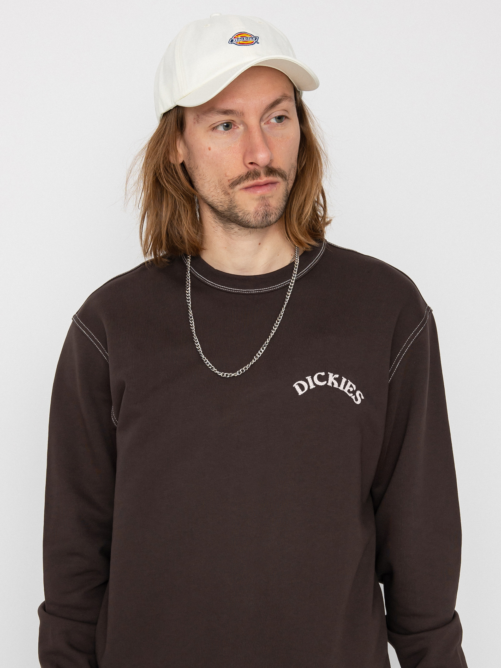 Dickies Beavertown Pulóver (dark brown)
