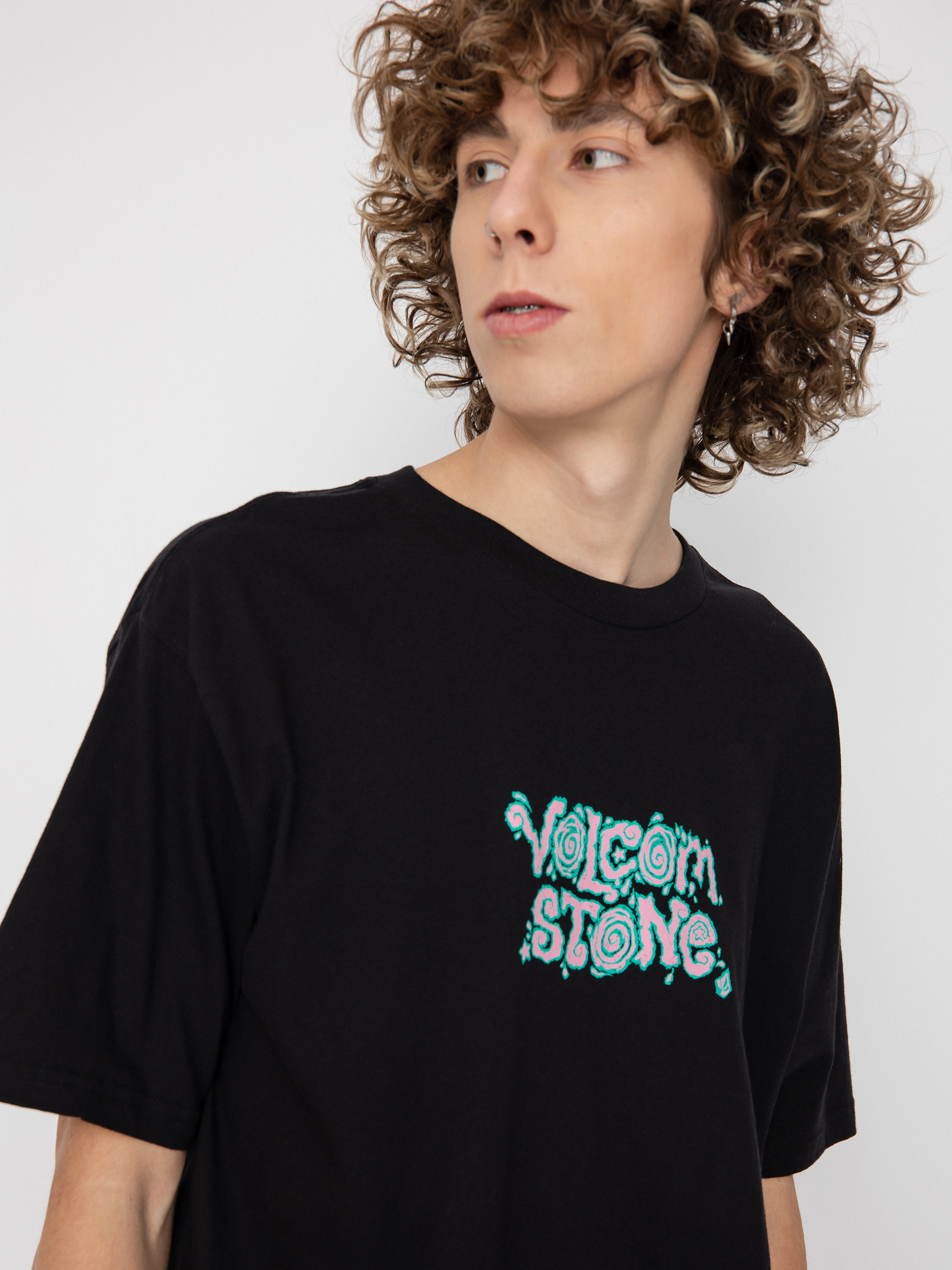 Volcom Fa J Hager In Type póló (black)