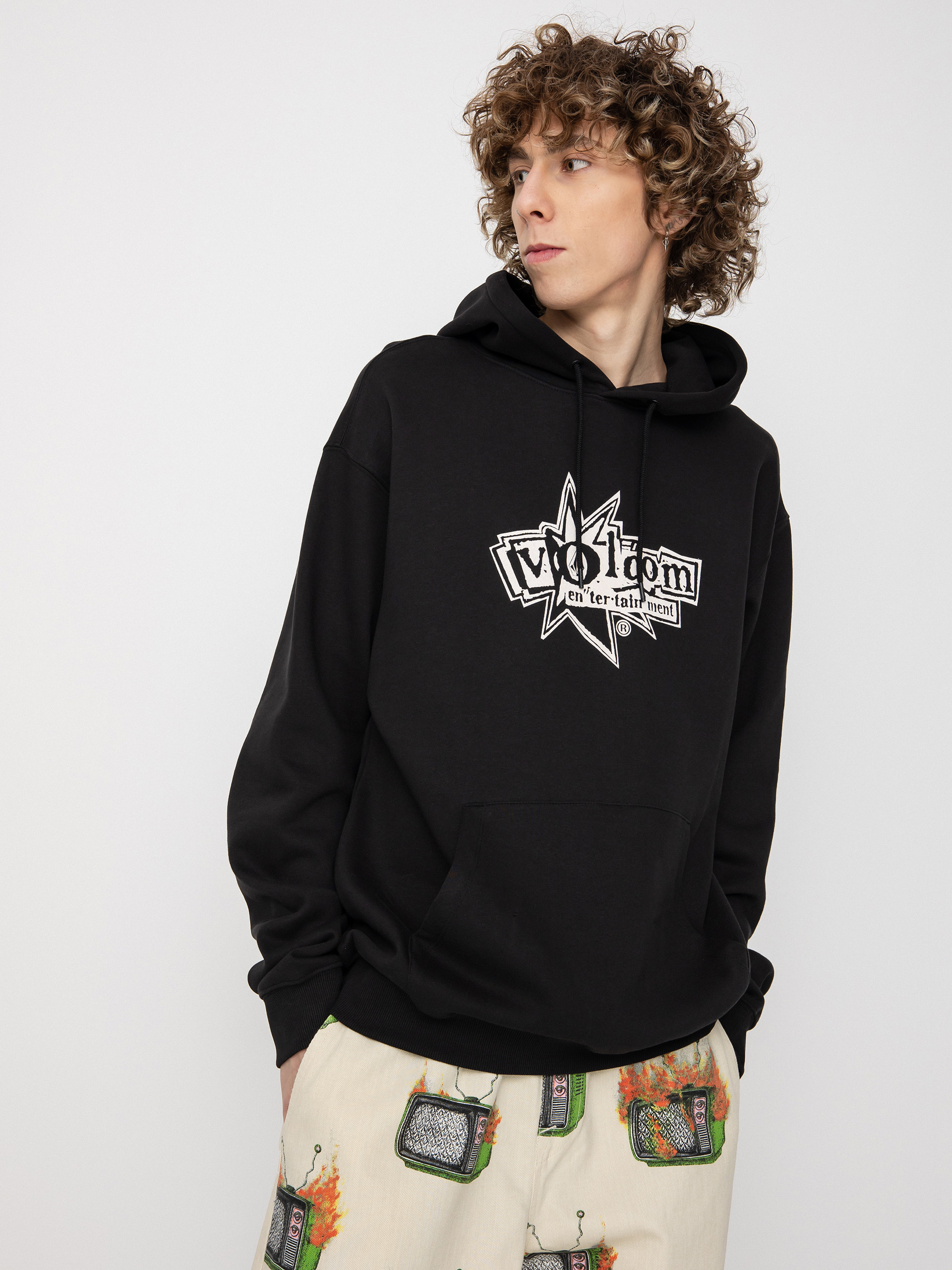 Volcom V Ent HD Kapucnis pulóver (black)