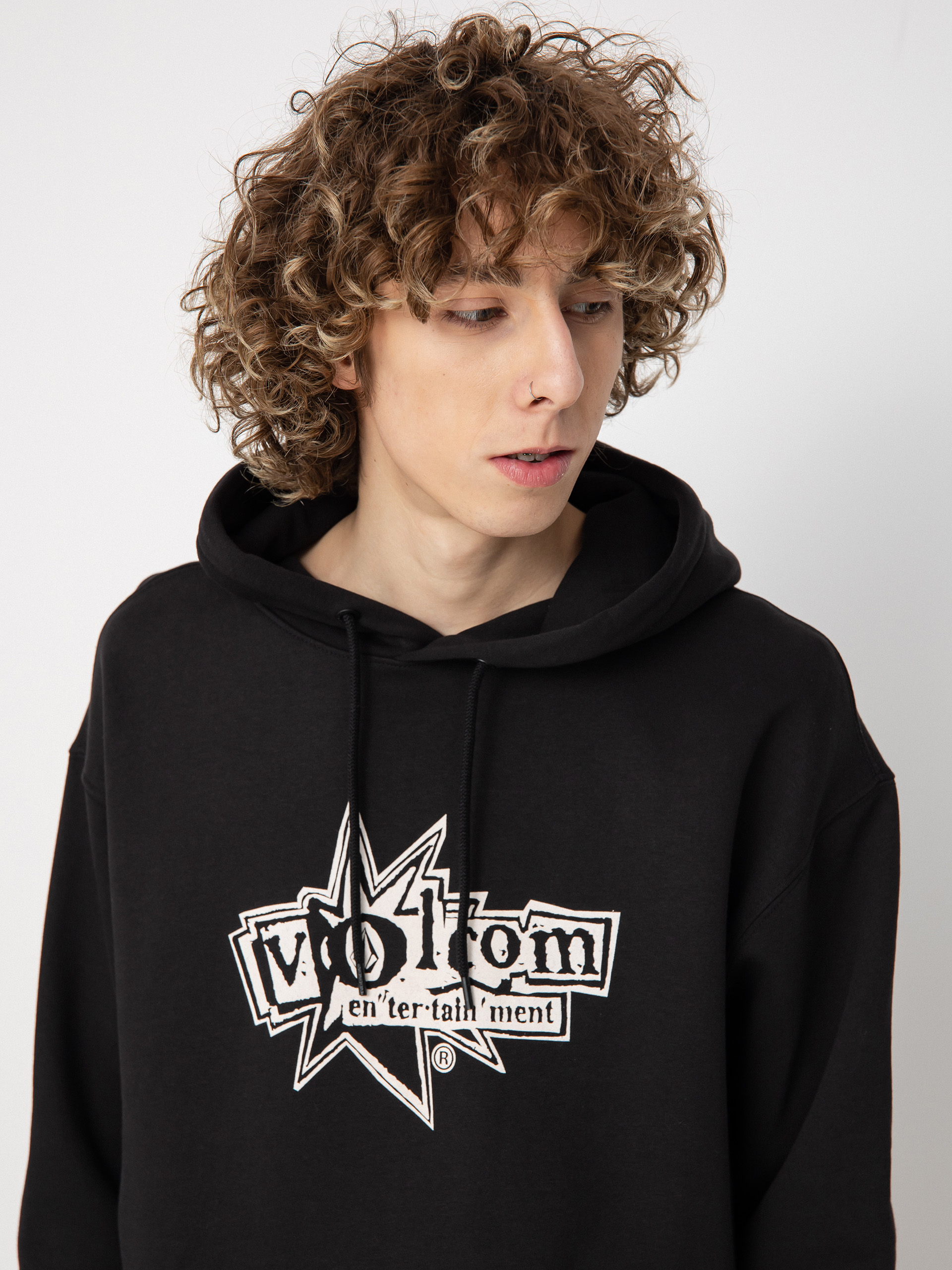 Volcom V Ent HD Kapucnis pulóver (black)