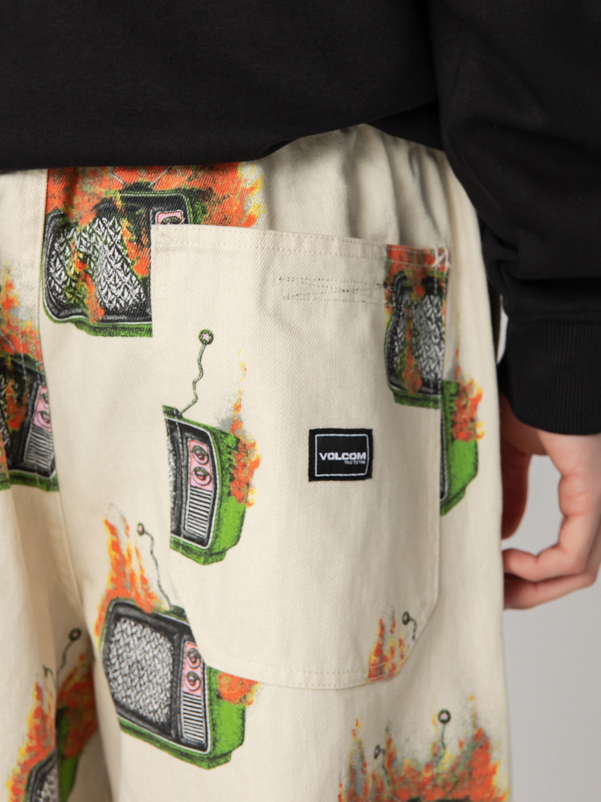 Volcom Fa J Hager Ew Kisnadrág (whitecap grey)