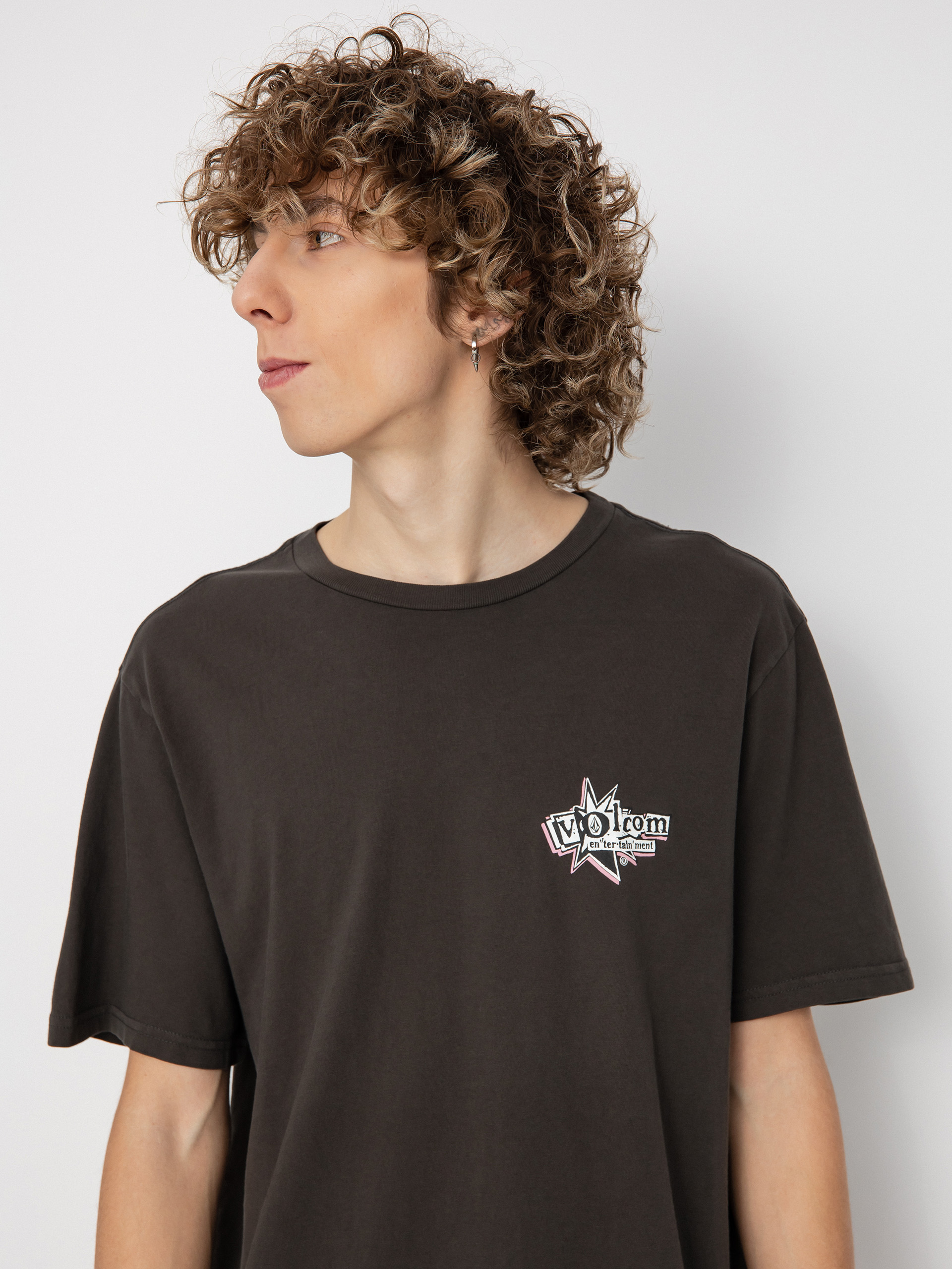 Volcom V Ent Lp póló (rinsed black)