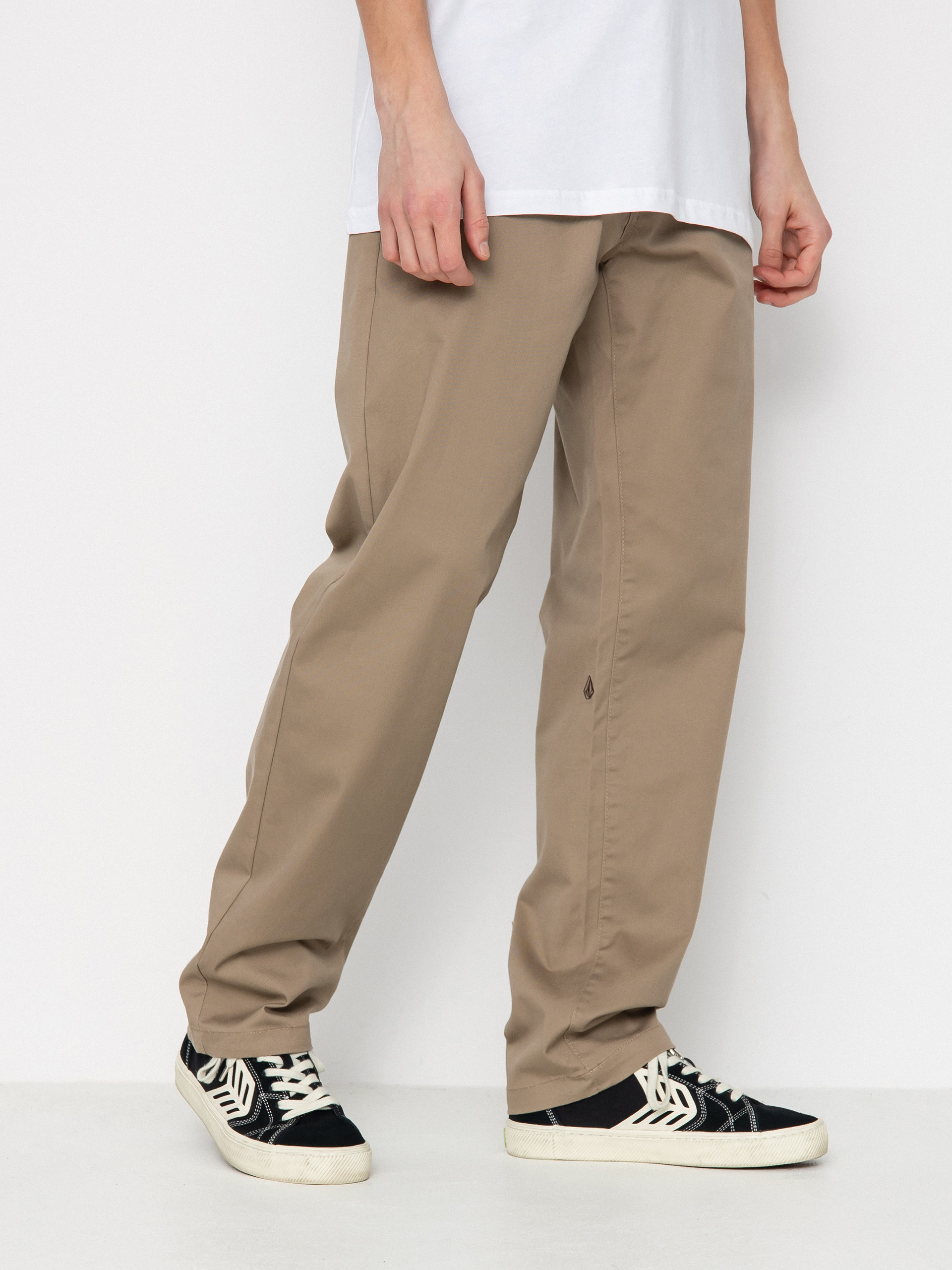 Volcom Frickin Modern Stret Kisnadrág (khaki)