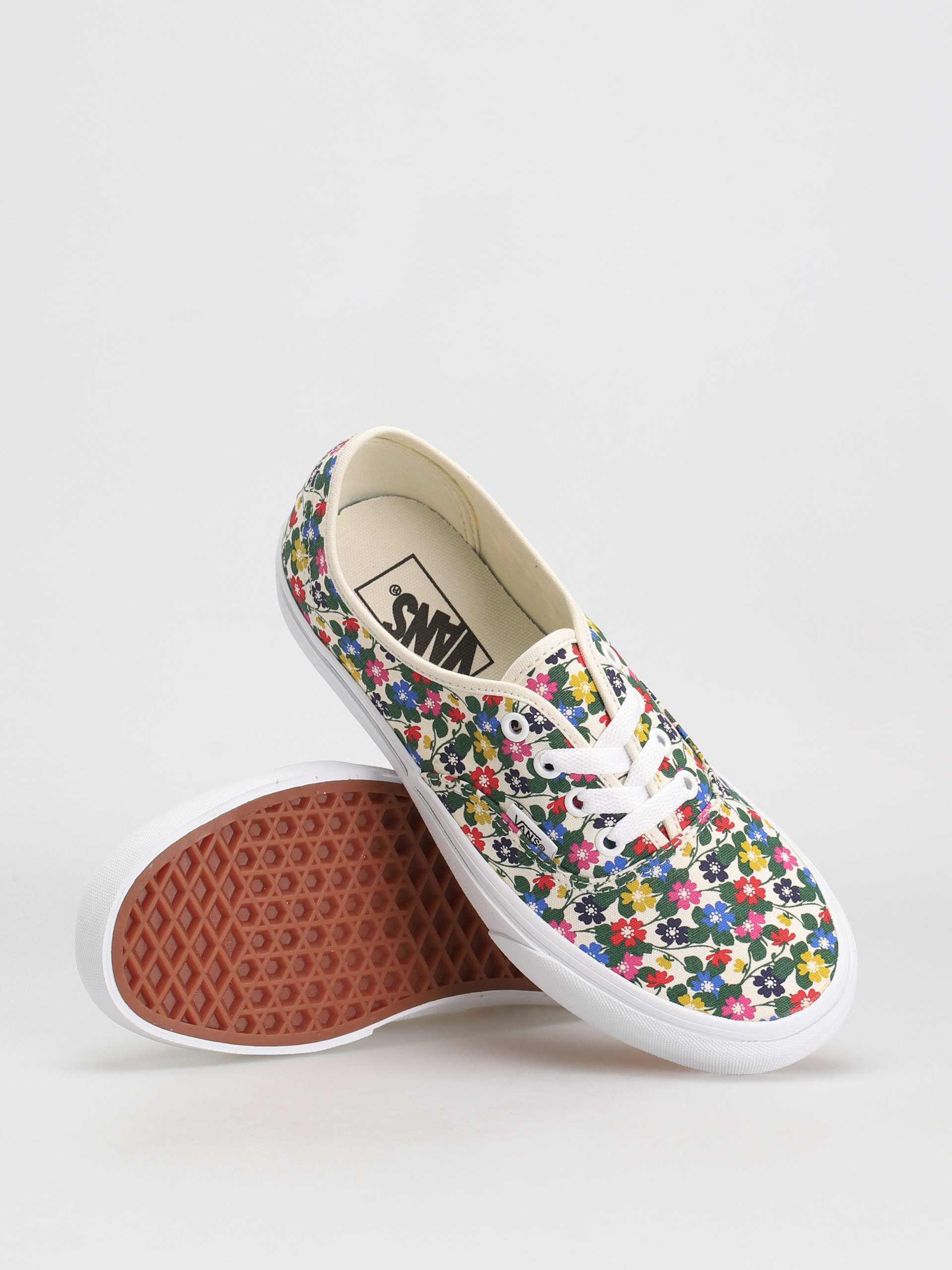 Vans Authentic Cipők Wmn (floral white)