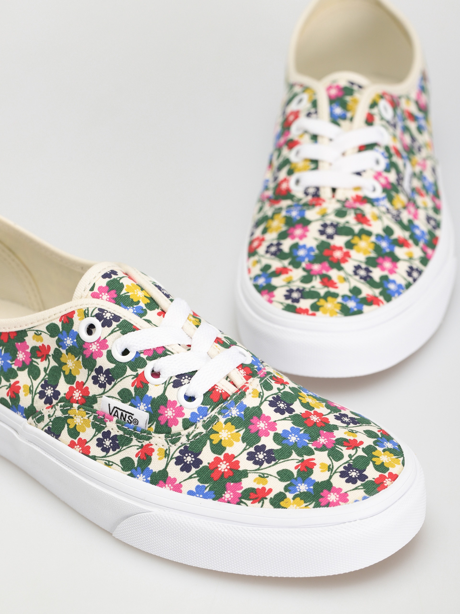 Vans Authentic Cipők Wmn (floral white)