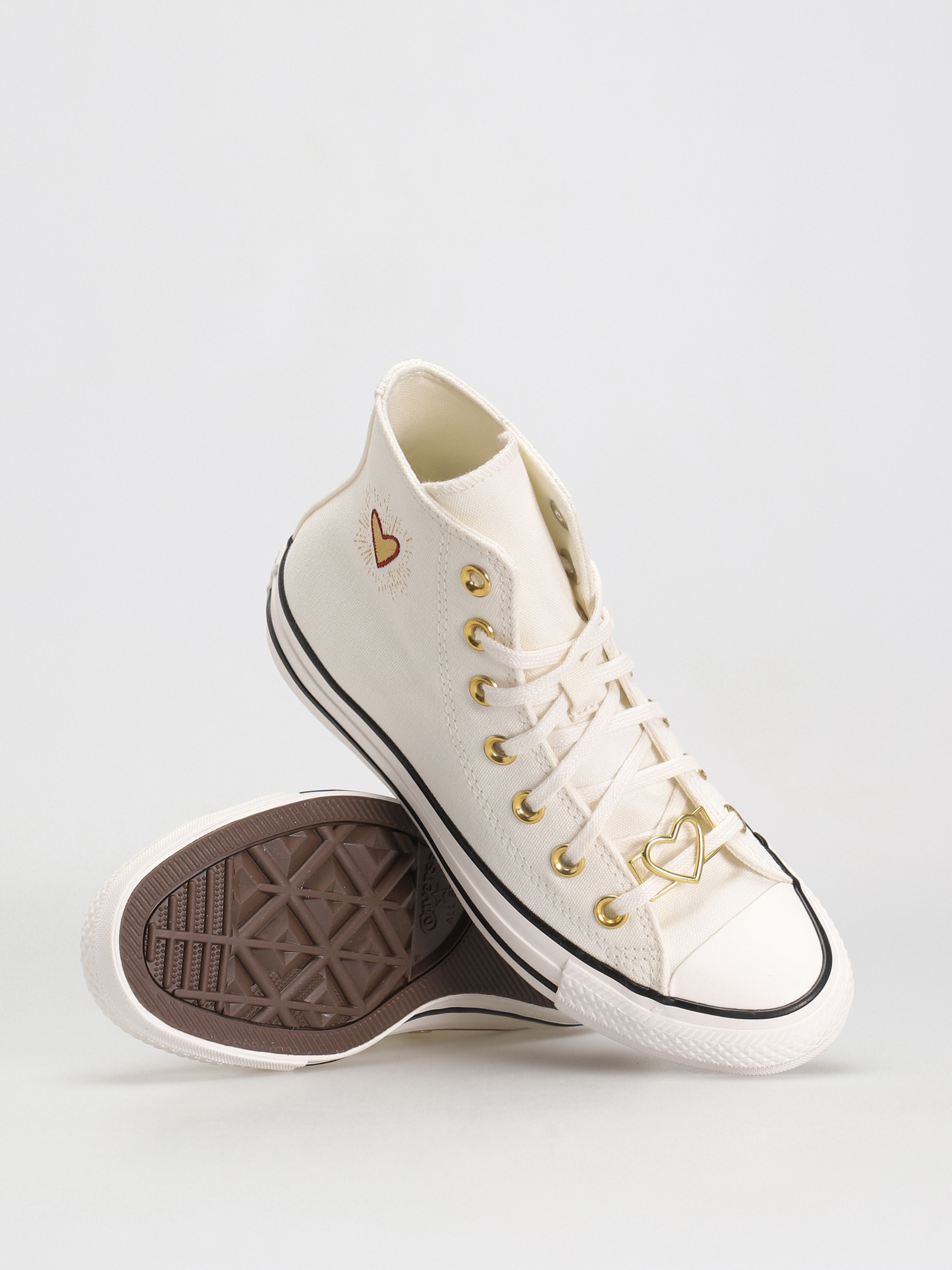 Converse Chuck Taylor All Star Hi Tornacipők Wmn (vintage white/white)