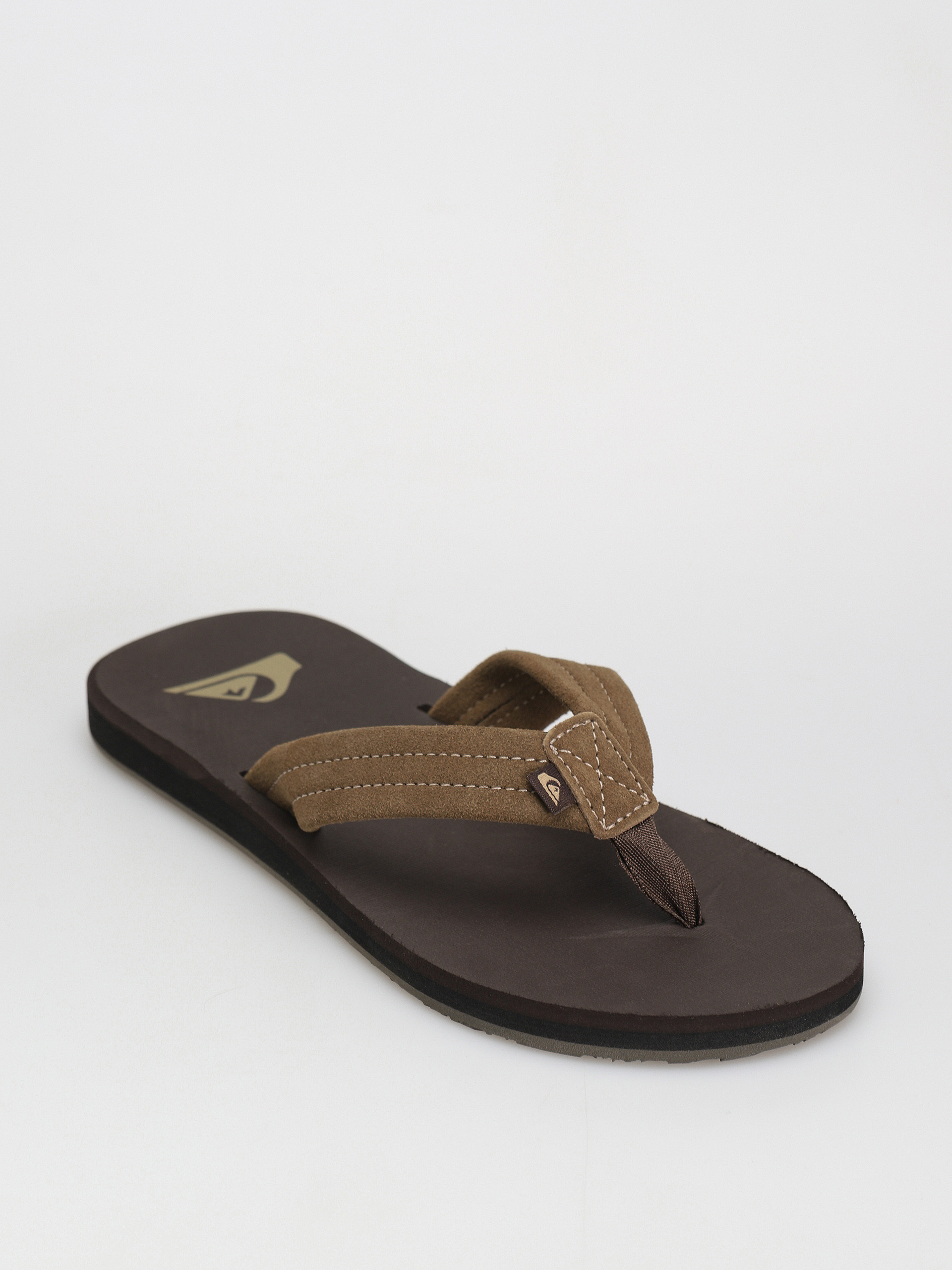Quiksilver Carver Suede Core Flip-flop papucsok (brown 1)