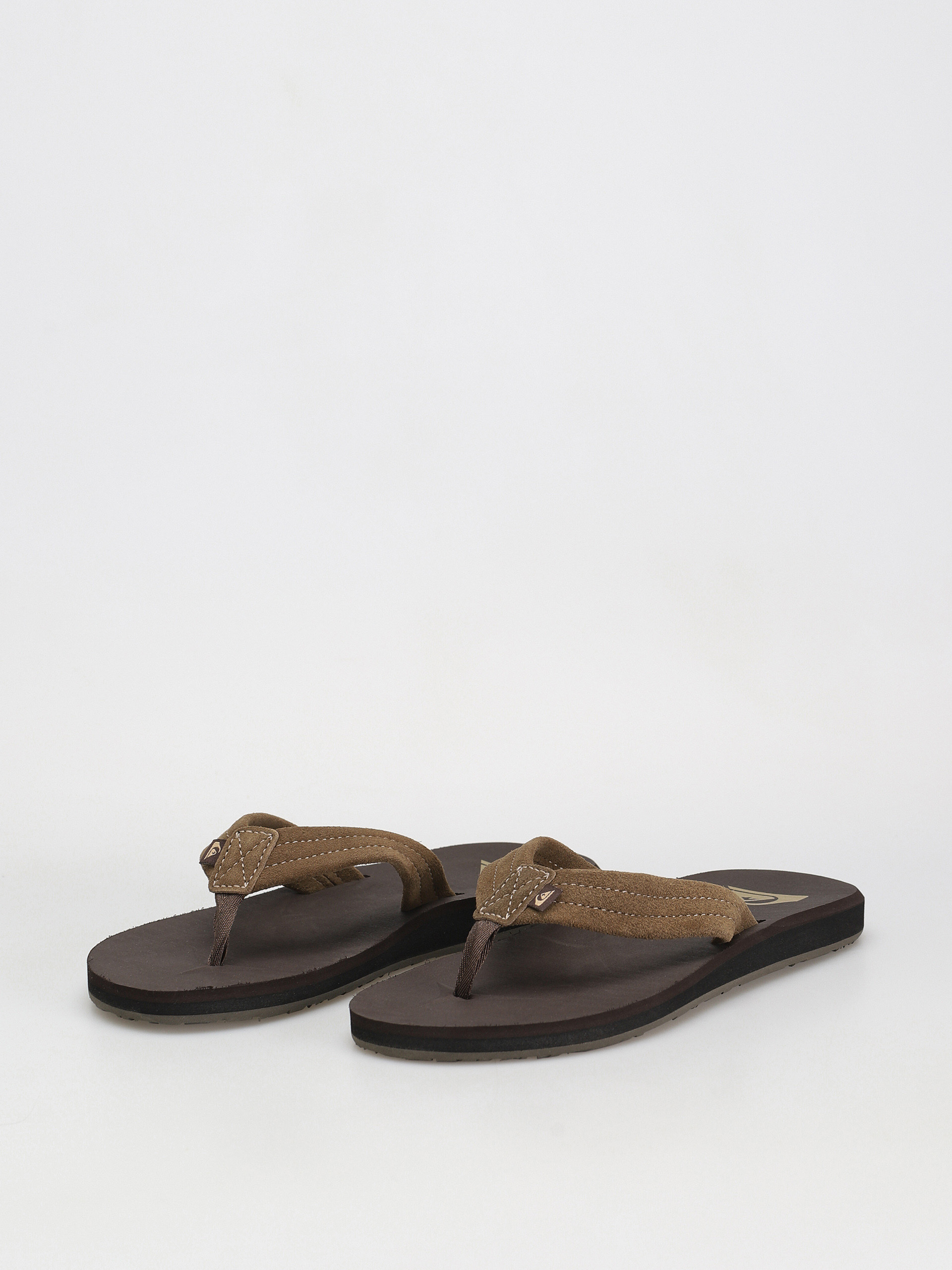 Quiksilver Carver Suede Core Flip-flop papucsok (brown 1)