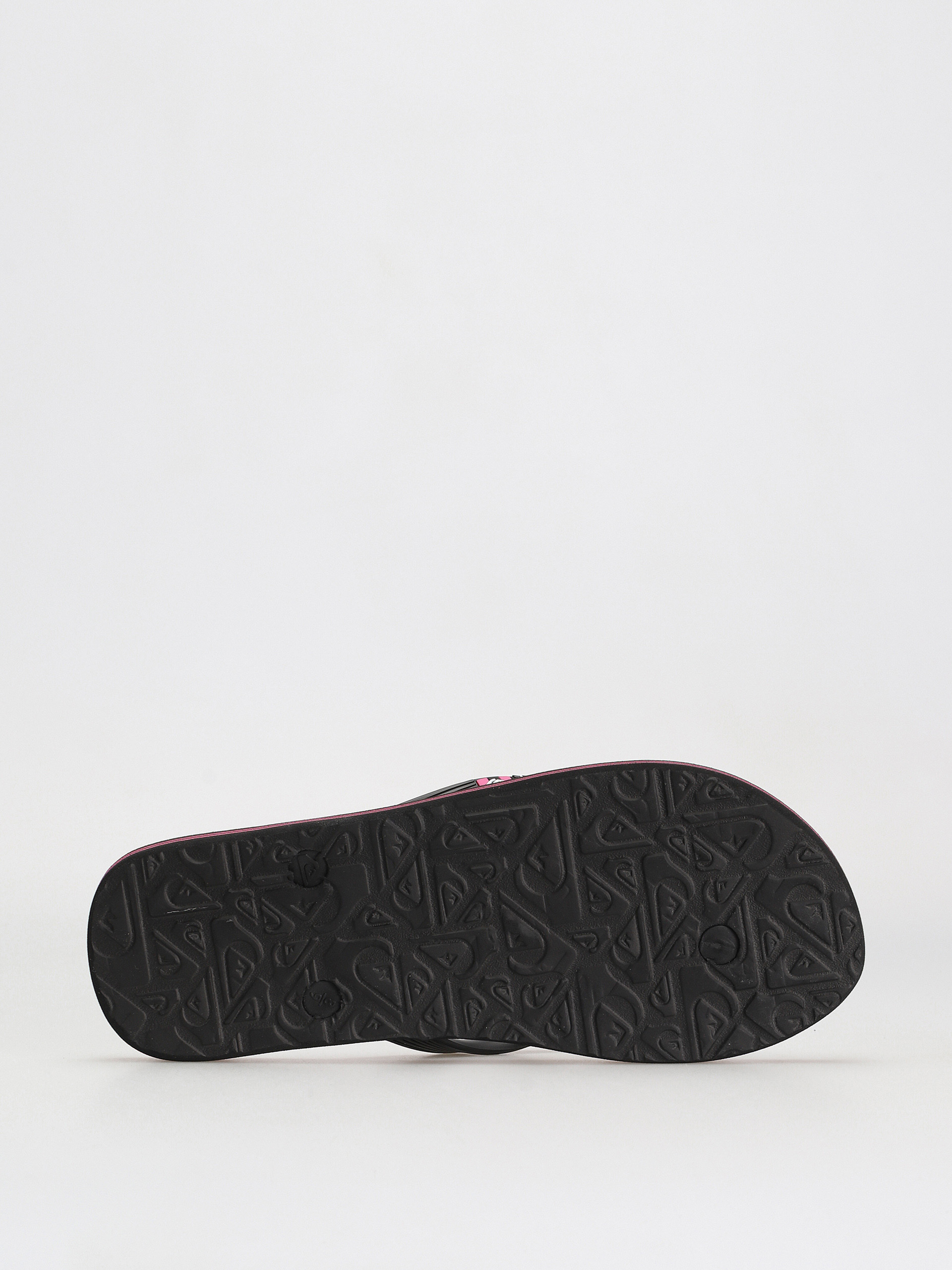 Quiksilver Molokai Wordblock Flip-flop papucsok (black/black/pink)