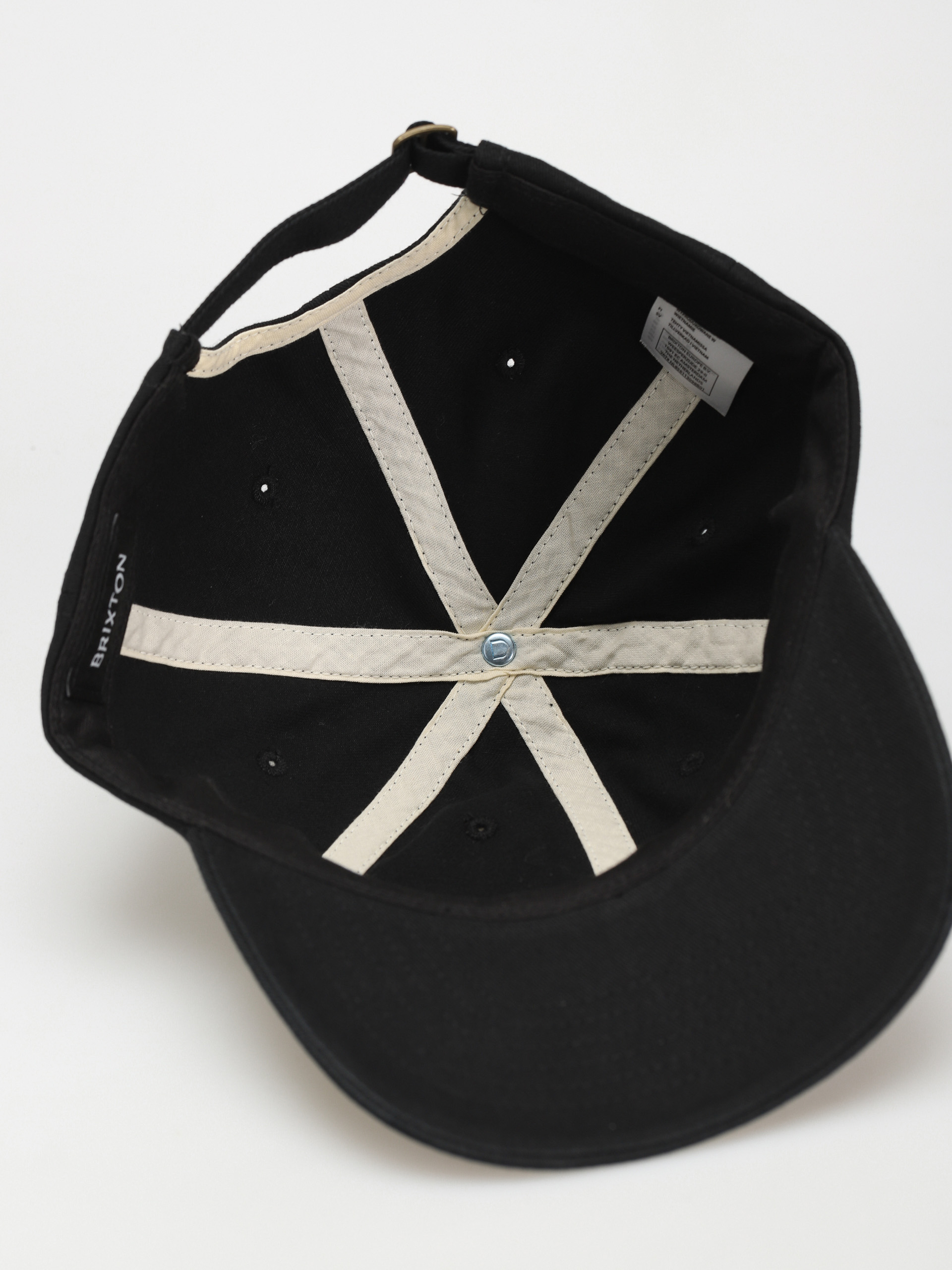 Brixton Alpha Lp Cap Baseball sapka (black vintage wash)