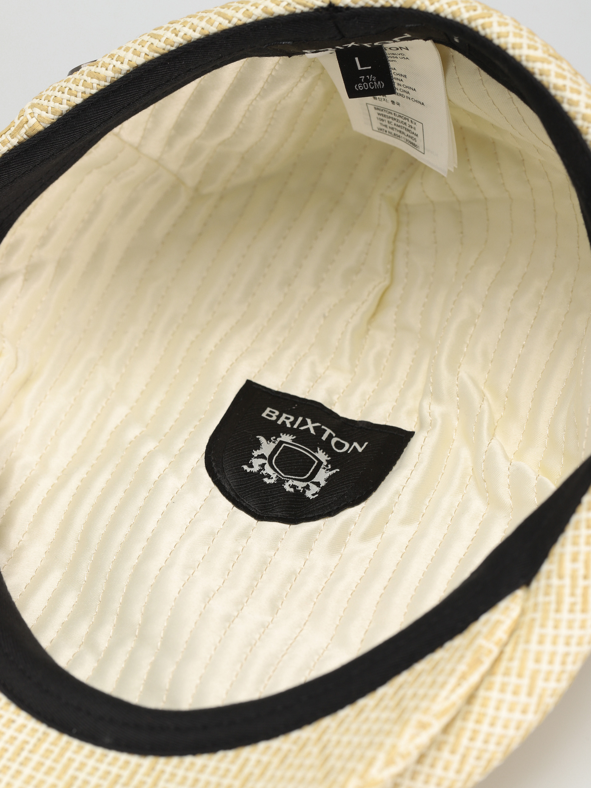 Brixton Hooligan Snap Cap Flat cap (tan/natural straw)