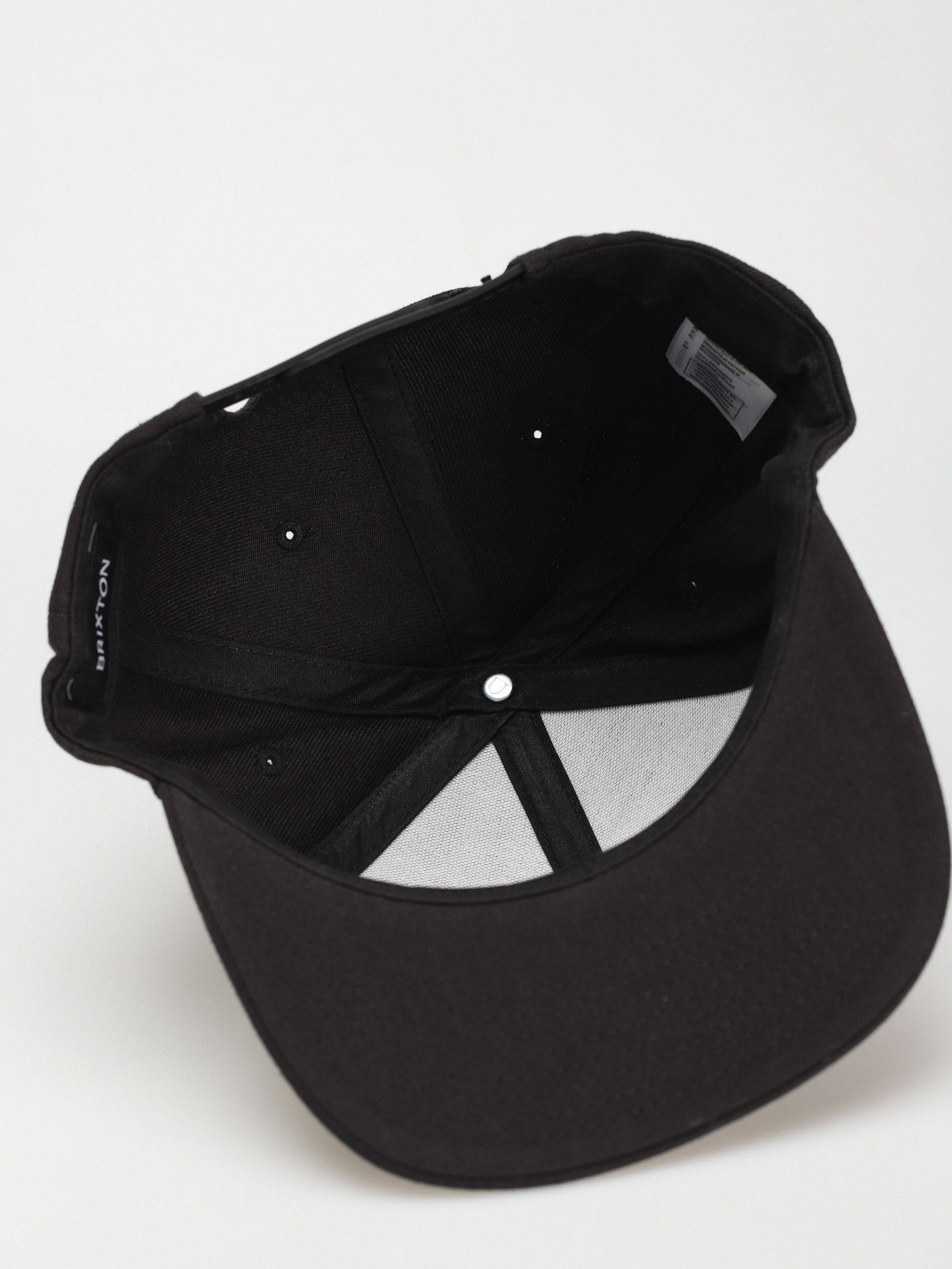 Brixton Oath III Snapback Baseball sapka (washed black/orange)