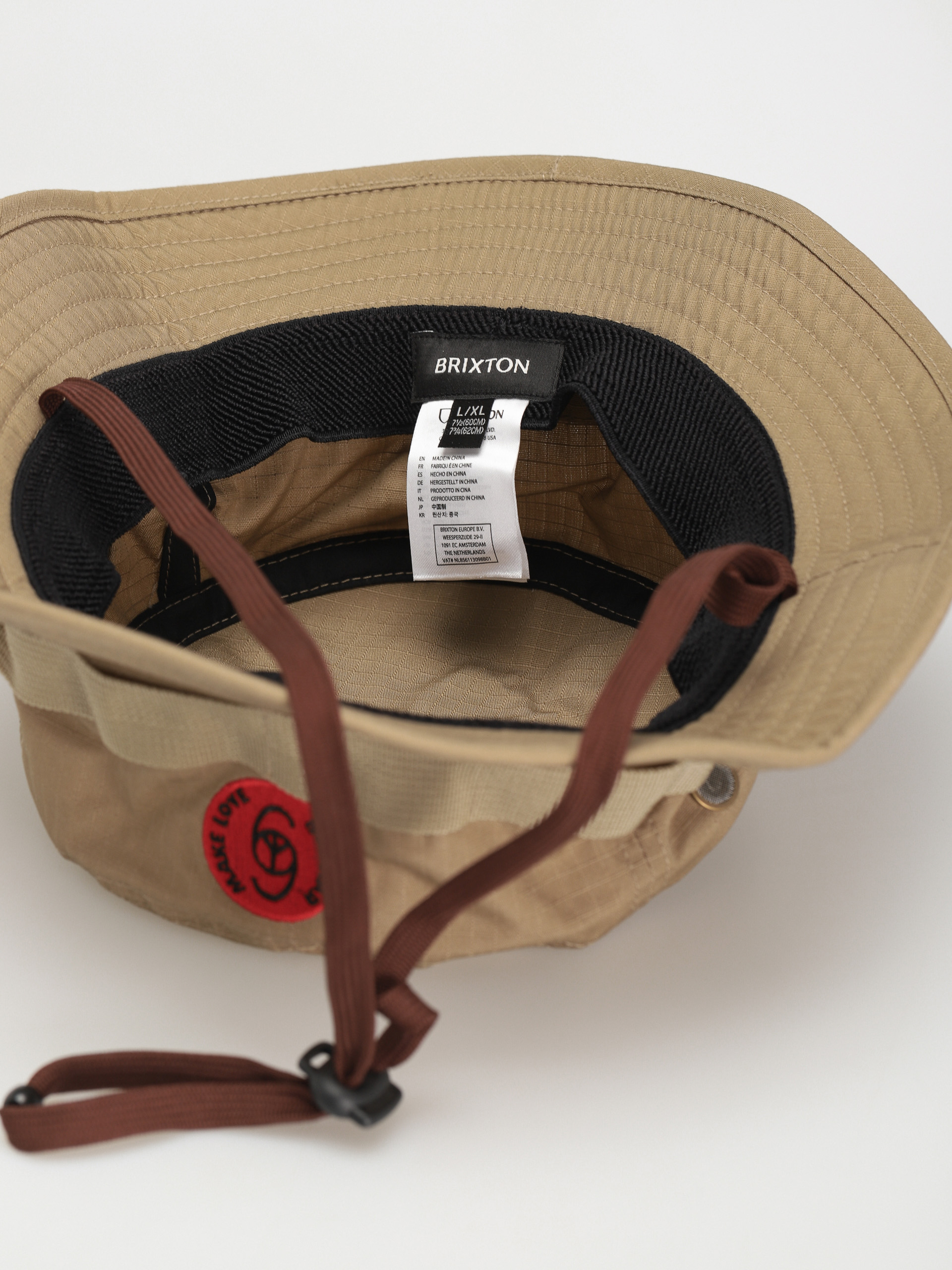 Brixton Love Packable Bucket Kalap (sand)
