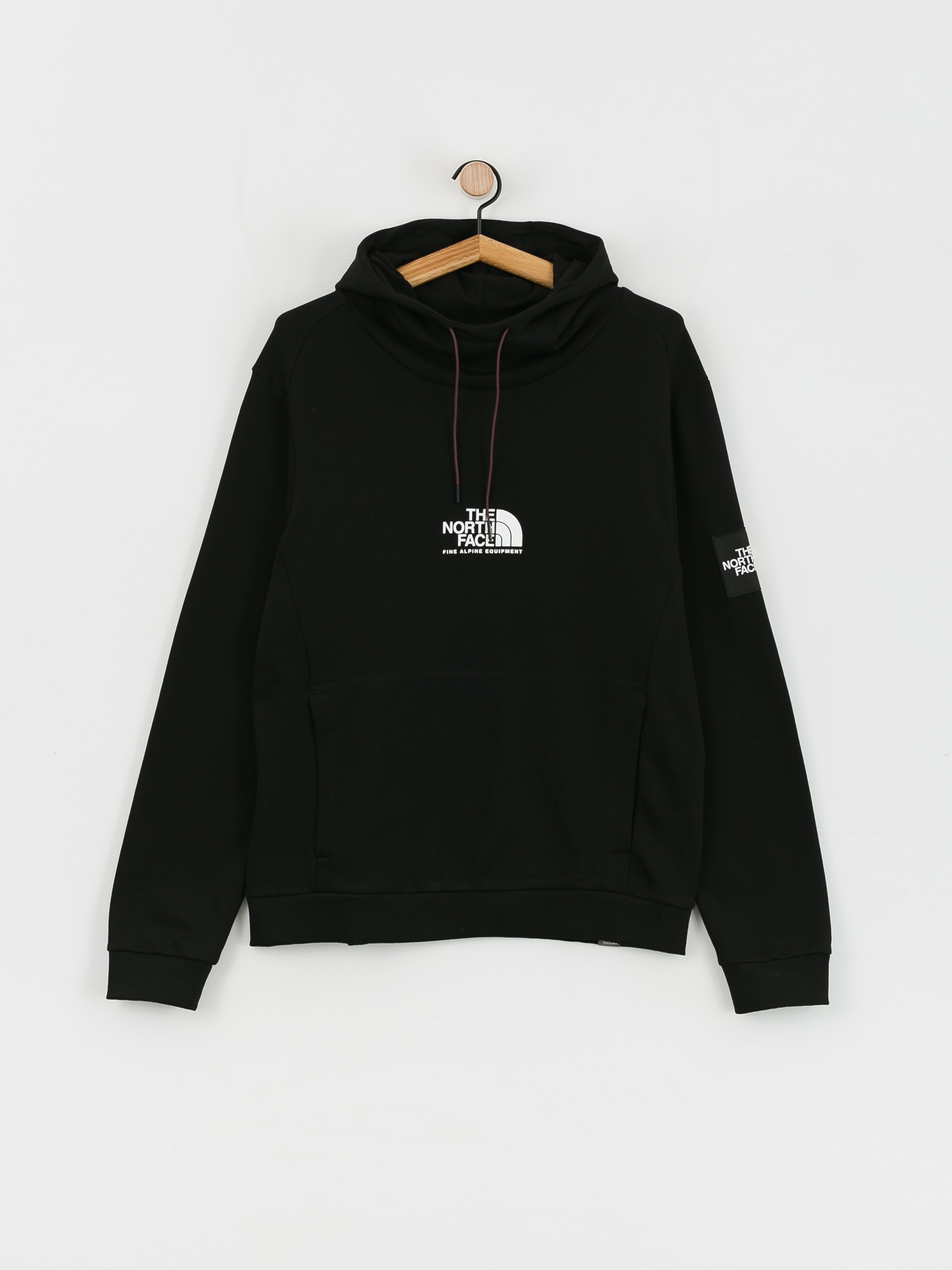 The North Face Fine Alpine HD Kapucnis pulóver (tnf black/purple cactus flower)