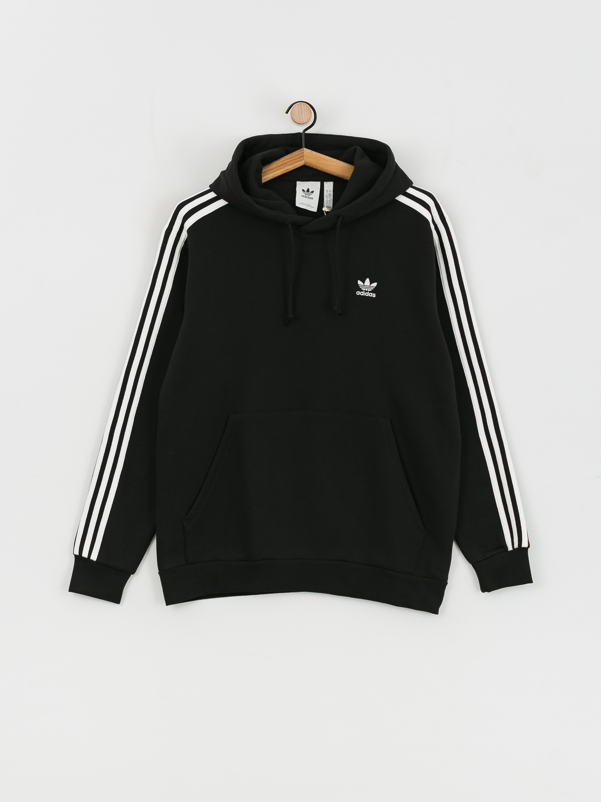 adidas Originals 3 Stripes HD Kapucnis pulóver (black)