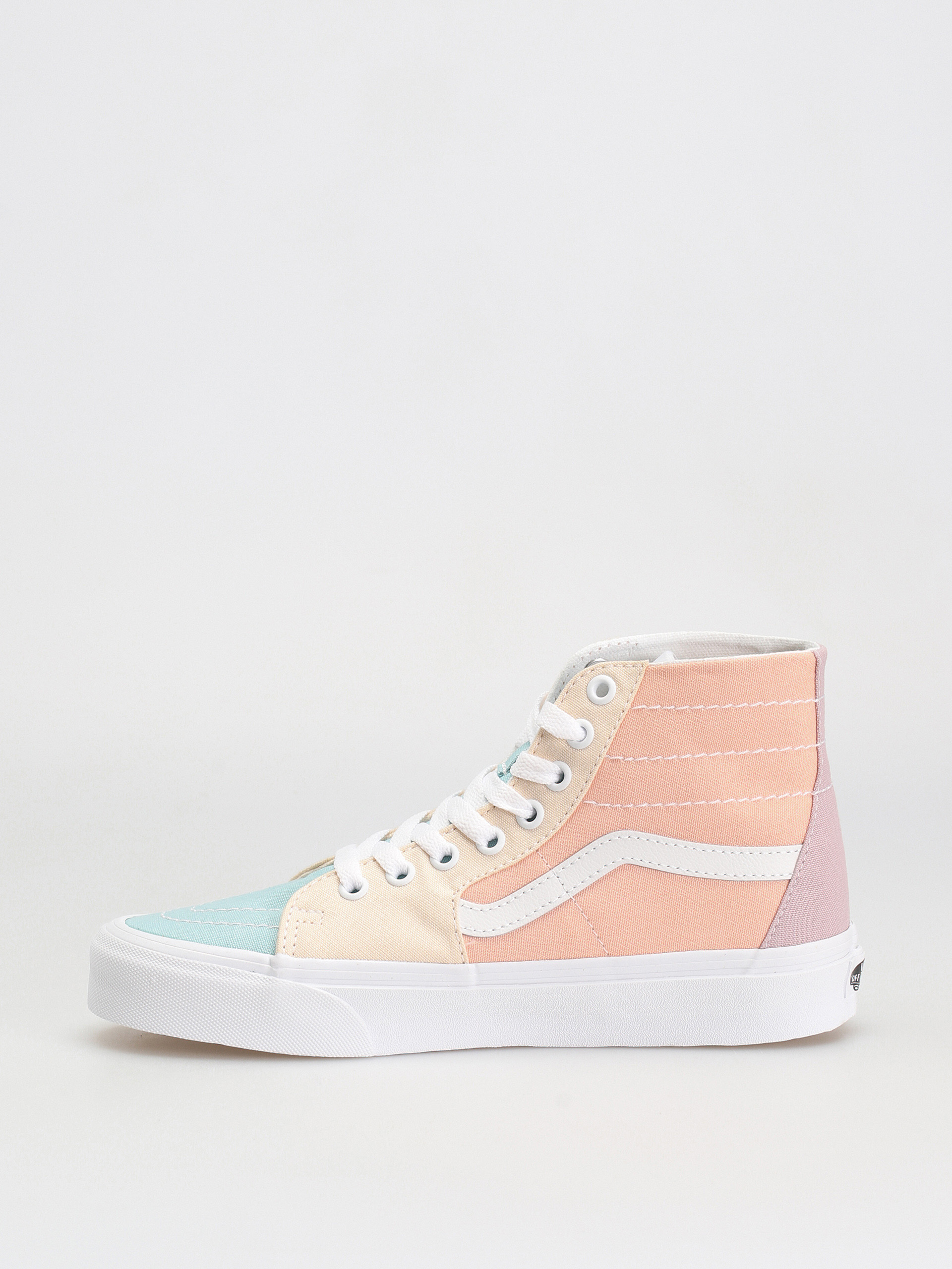 Vans Sk8 Hi Tapered Cipők Wmn (pastel block multi/true white)