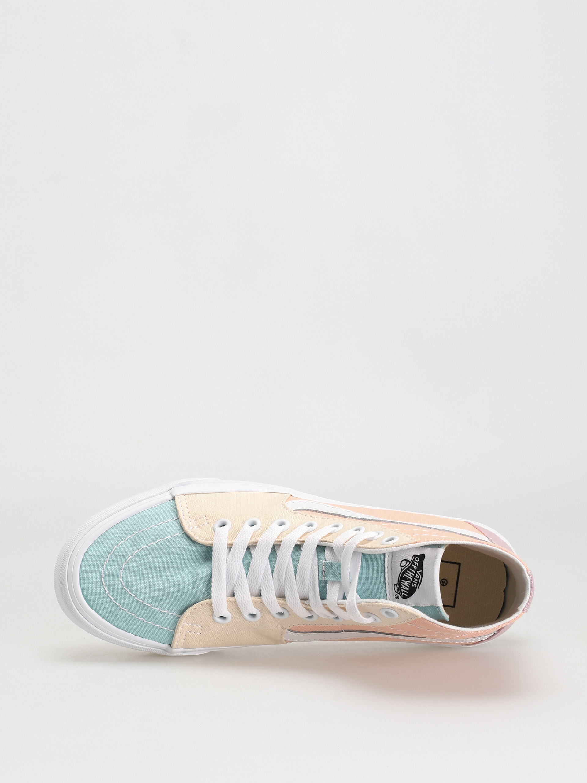 Vans Sk8 Hi Tapered Cipők Wmn (pastel block multi/true white)