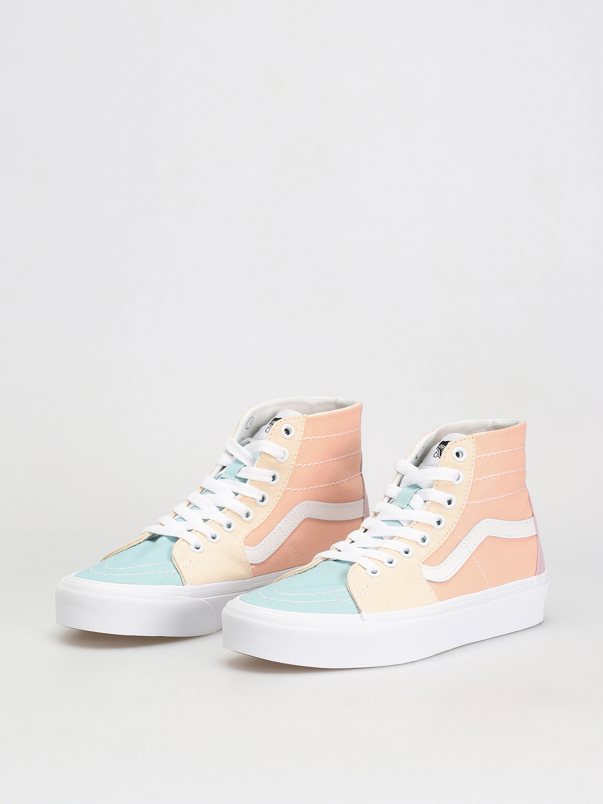 Vans Sk8 Hi Tapered Cipők Wmn (pastel block multi/true white)