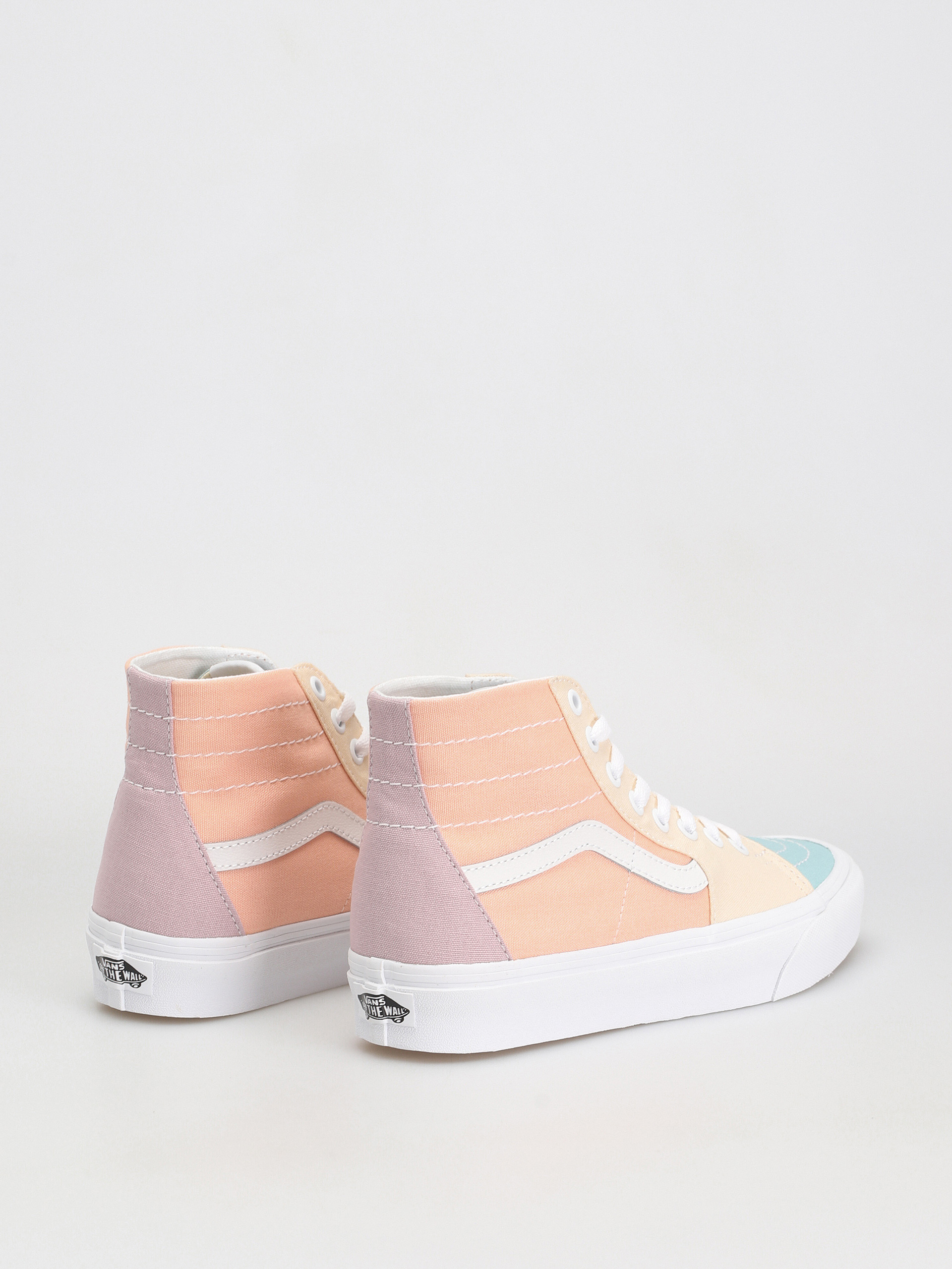 Vans Sk8 Hi Tapered Cipők Wmn (pastel block multi/true white)